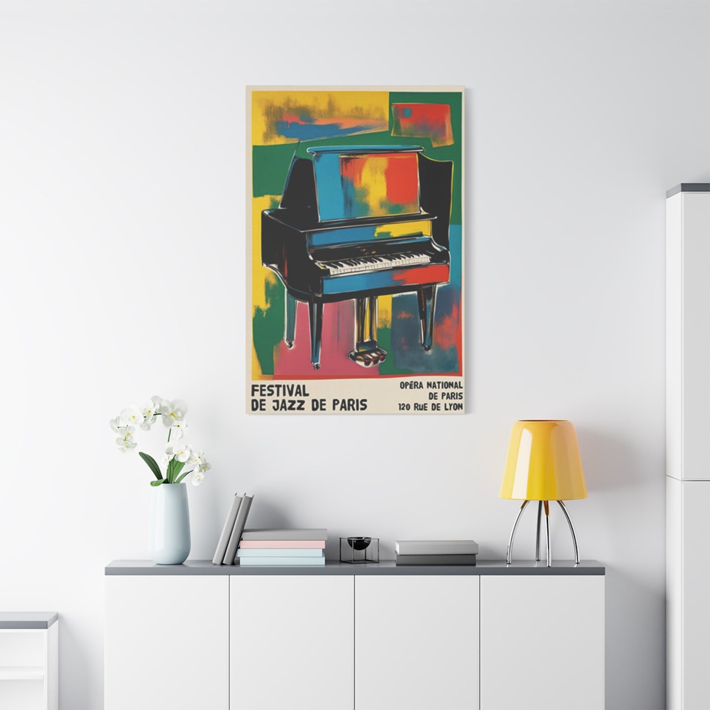 Festival De Jazz De Paris Wall Art & Canvas Prints