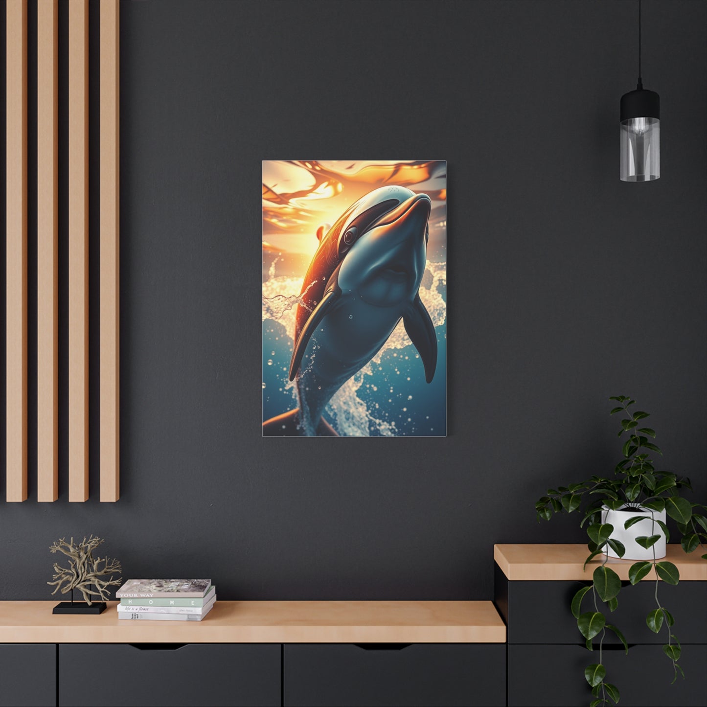 Supreme Dolphin Art Collection Wall Art & Canvas Print