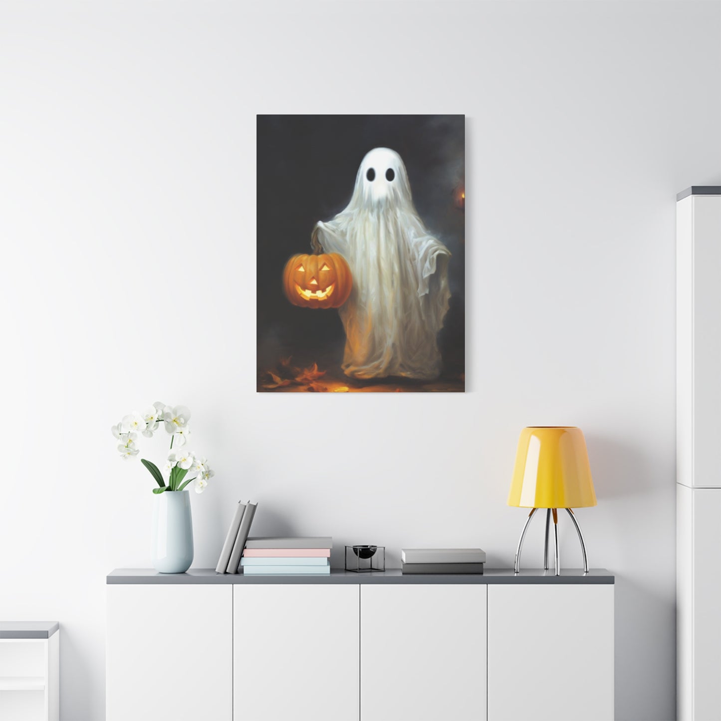 Halloween Painting Wall Art & Canvas Prints