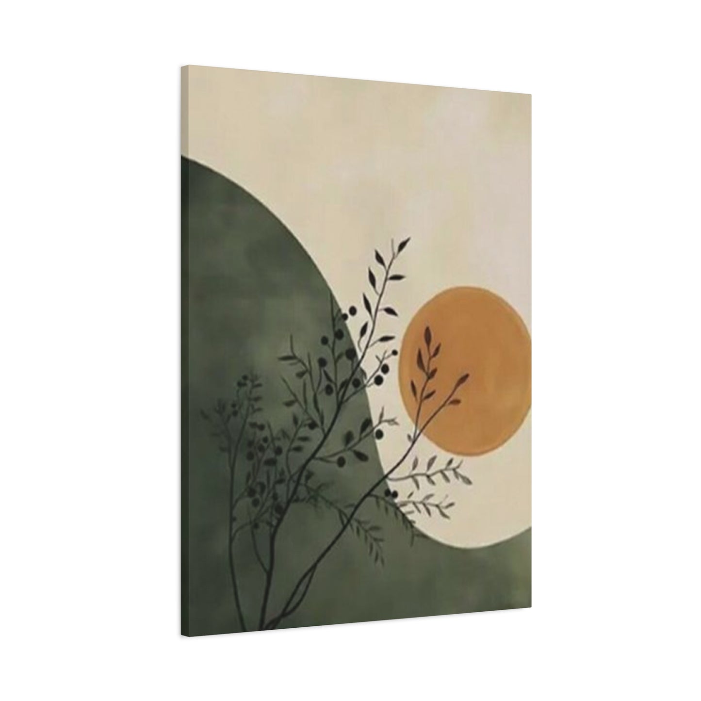 Abstract Sunset Shapes Pattern Wall Art & Canvas Prints