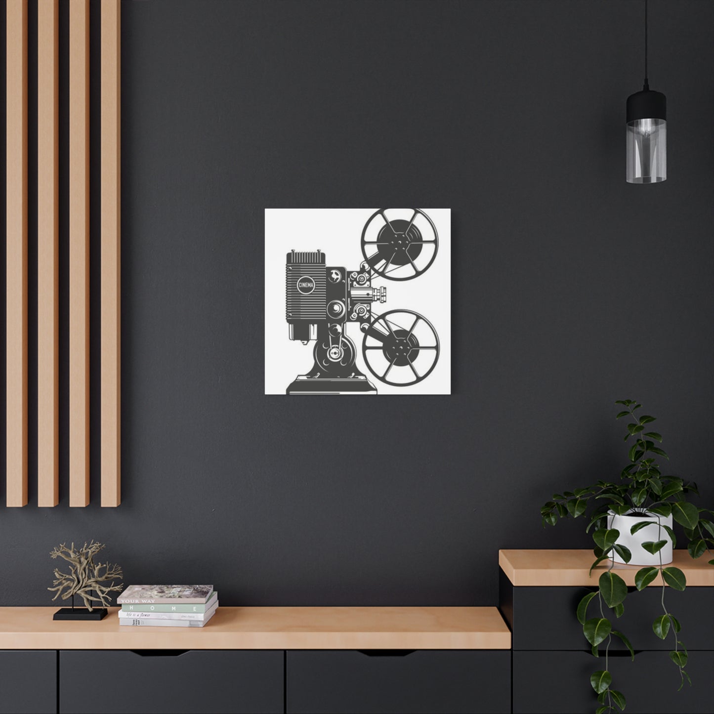 Old Cinema Camera Wall Art & Canvas Prints
