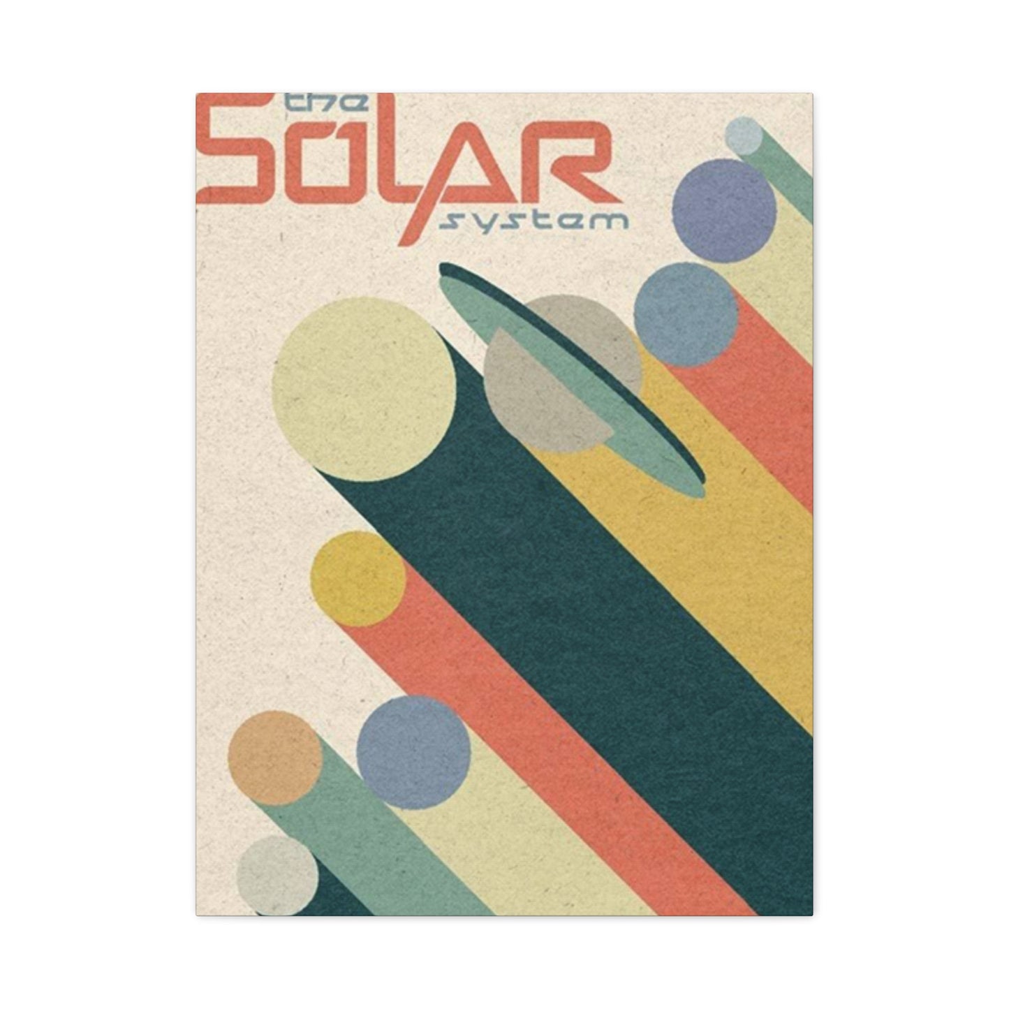 The Solar System Poster Wall Art & Canvas Prints