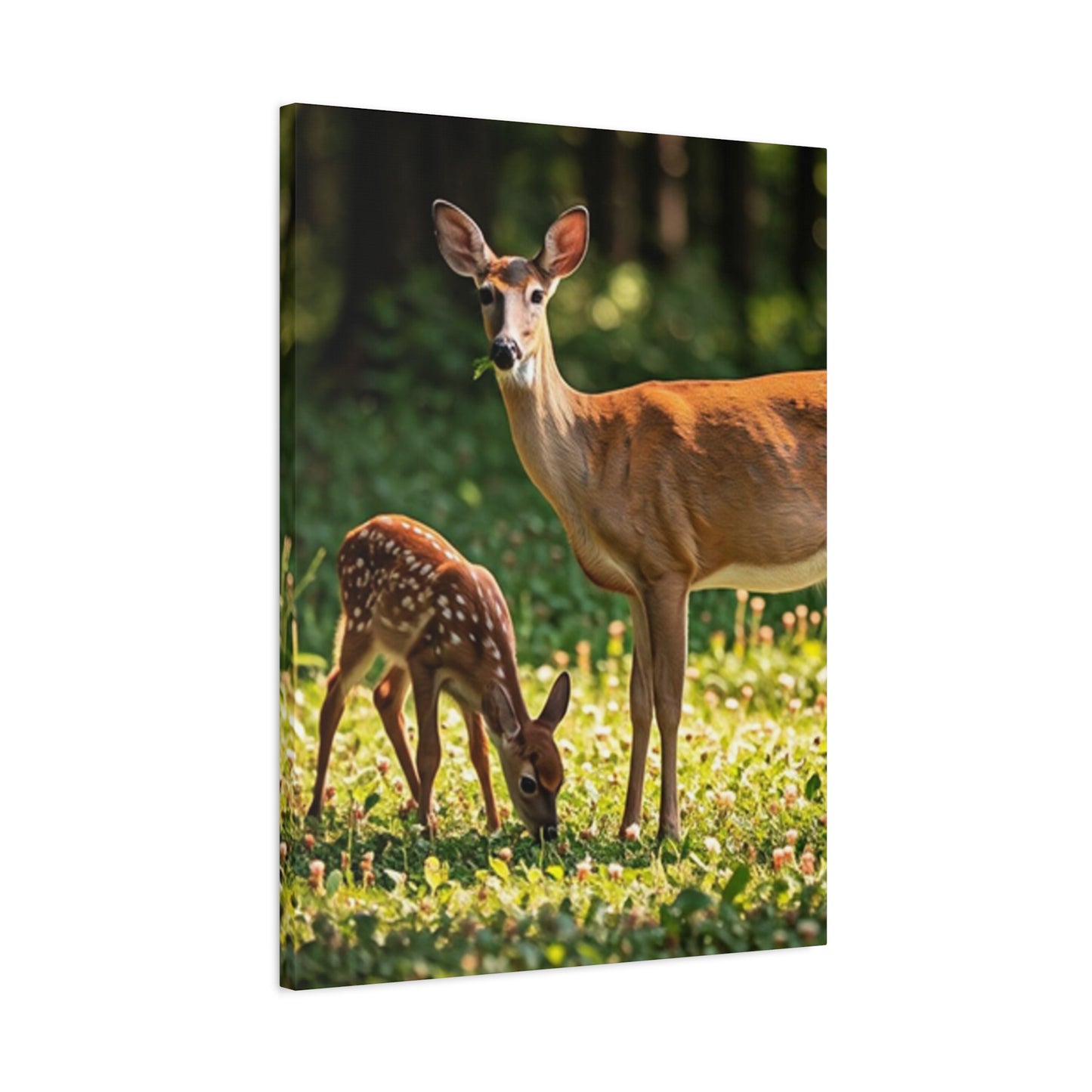 Deer Family Wall Art & Canvas Prints
