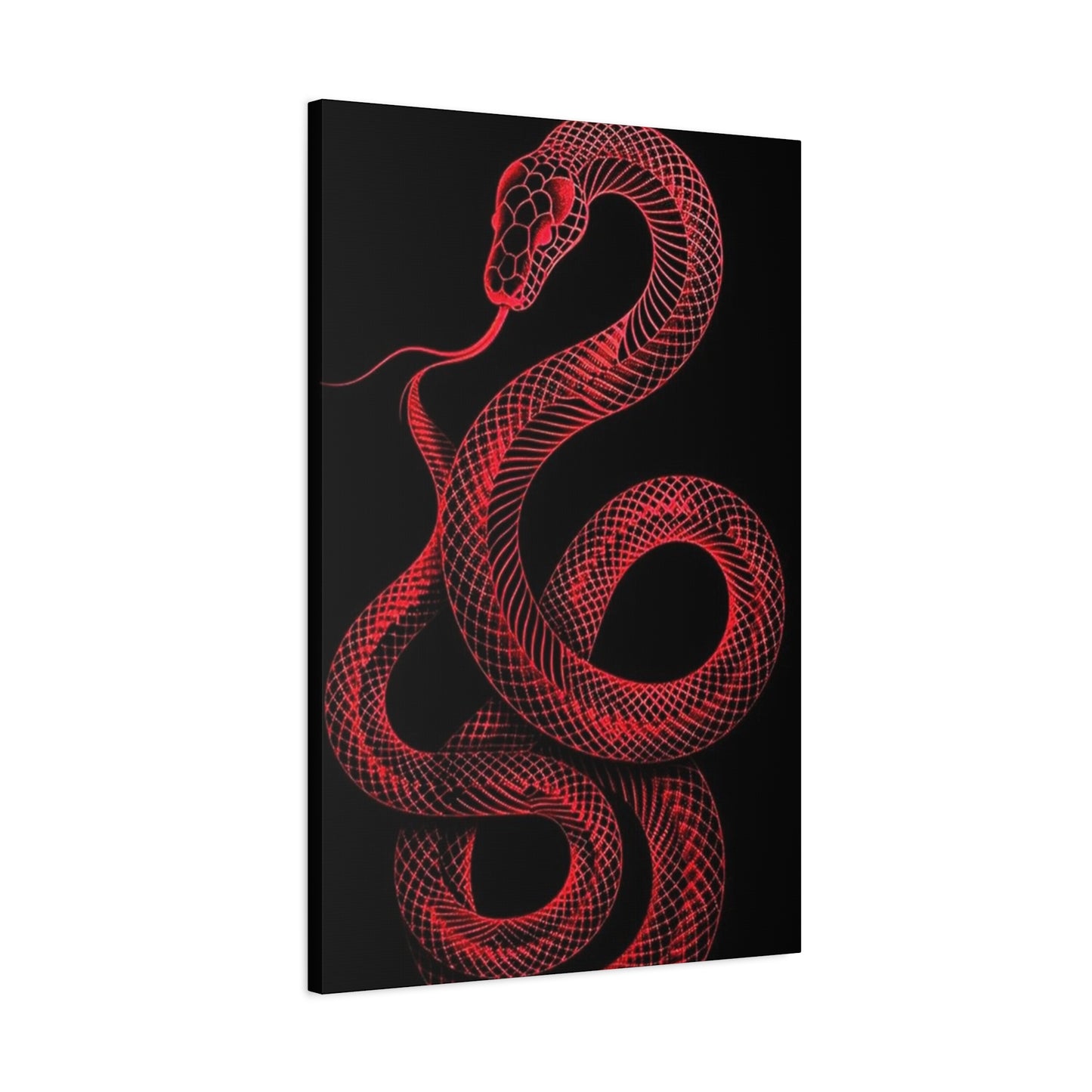 The Red Snake Poster Wall Art & Canvas Prints