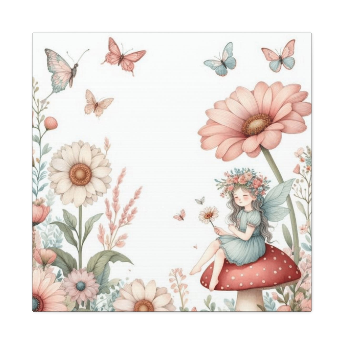 Flower Fairy Wall Art & Canvas Prints