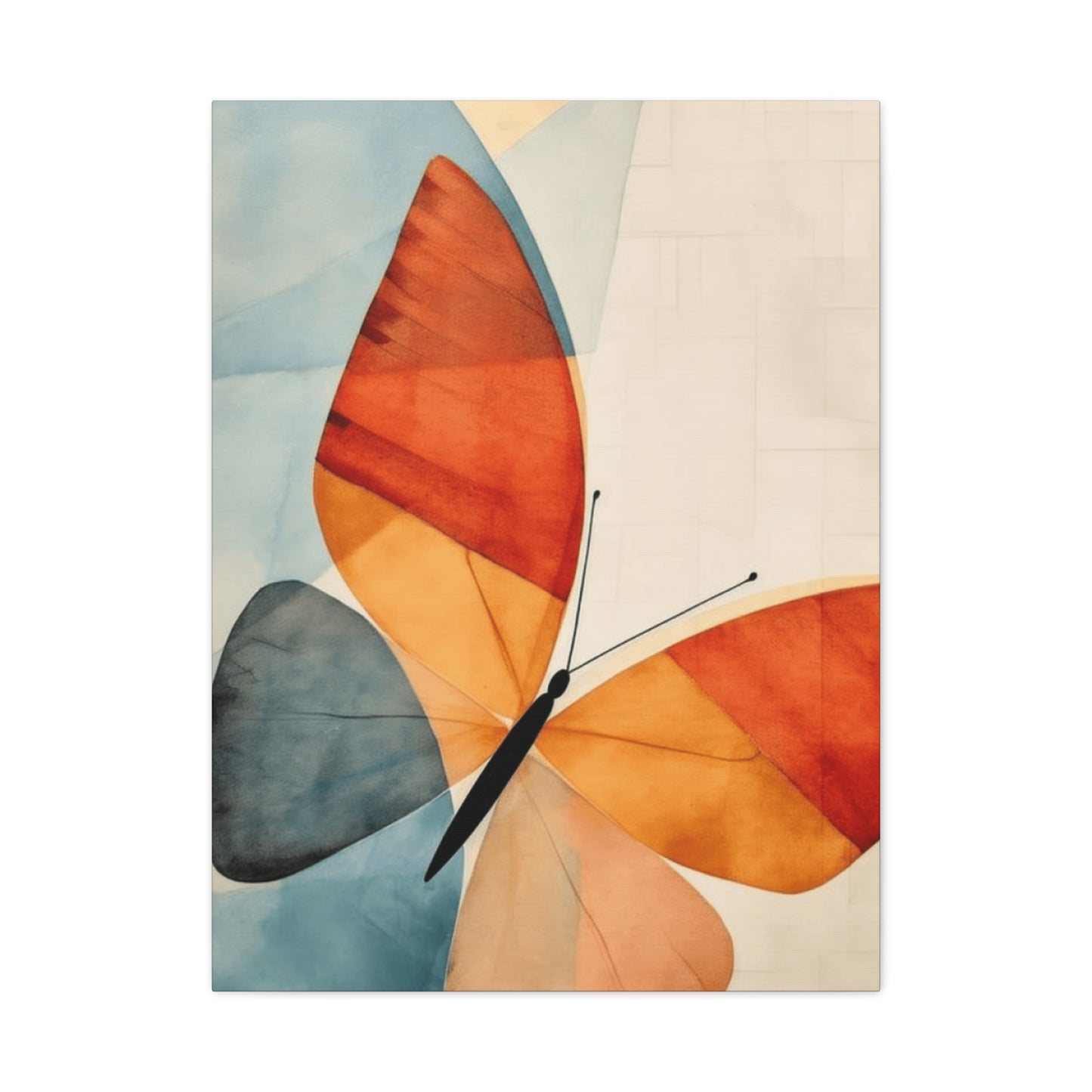 Abstract Butterfly Painting Wall Art & Canvas Prints