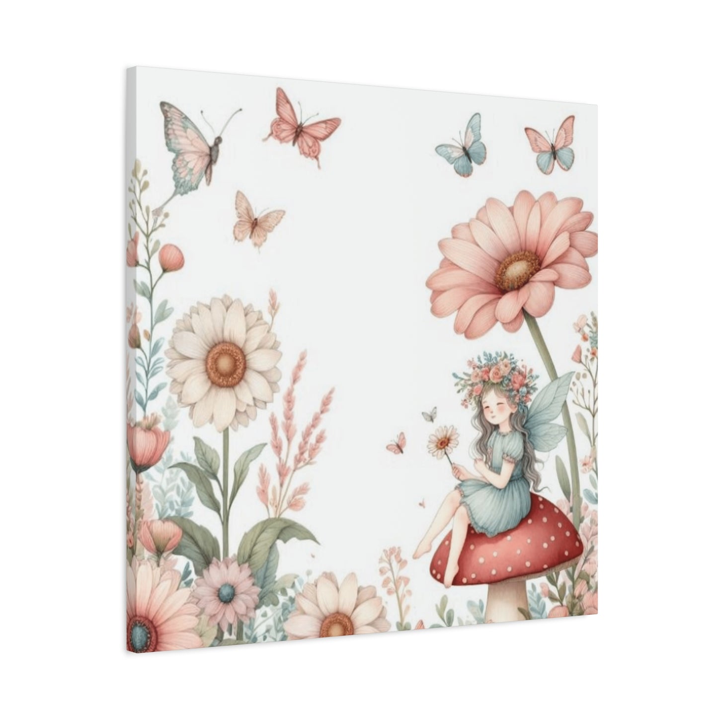 Flower Fairy Wall Art & Canvas Prints