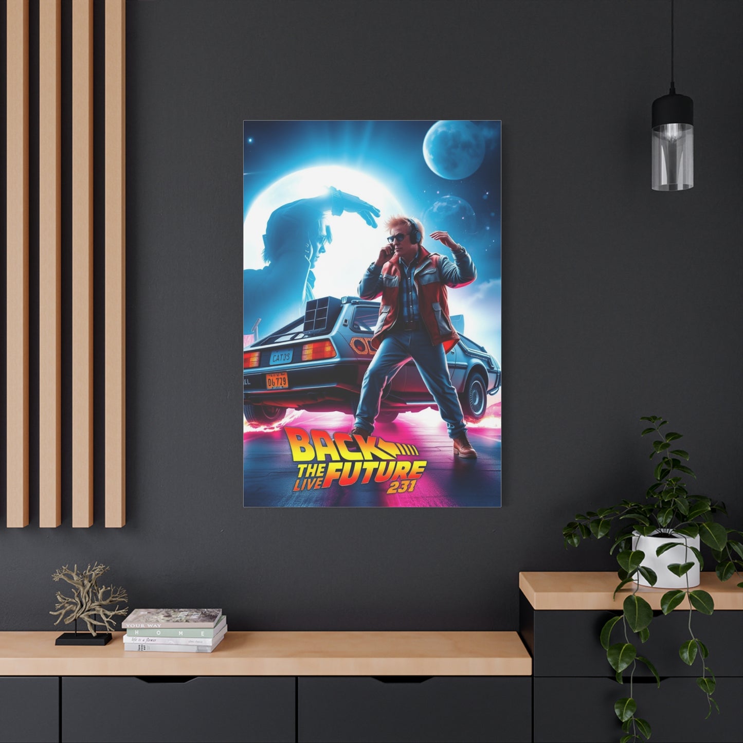Supreme Back to the Future Art Wall Art & Canvas Print