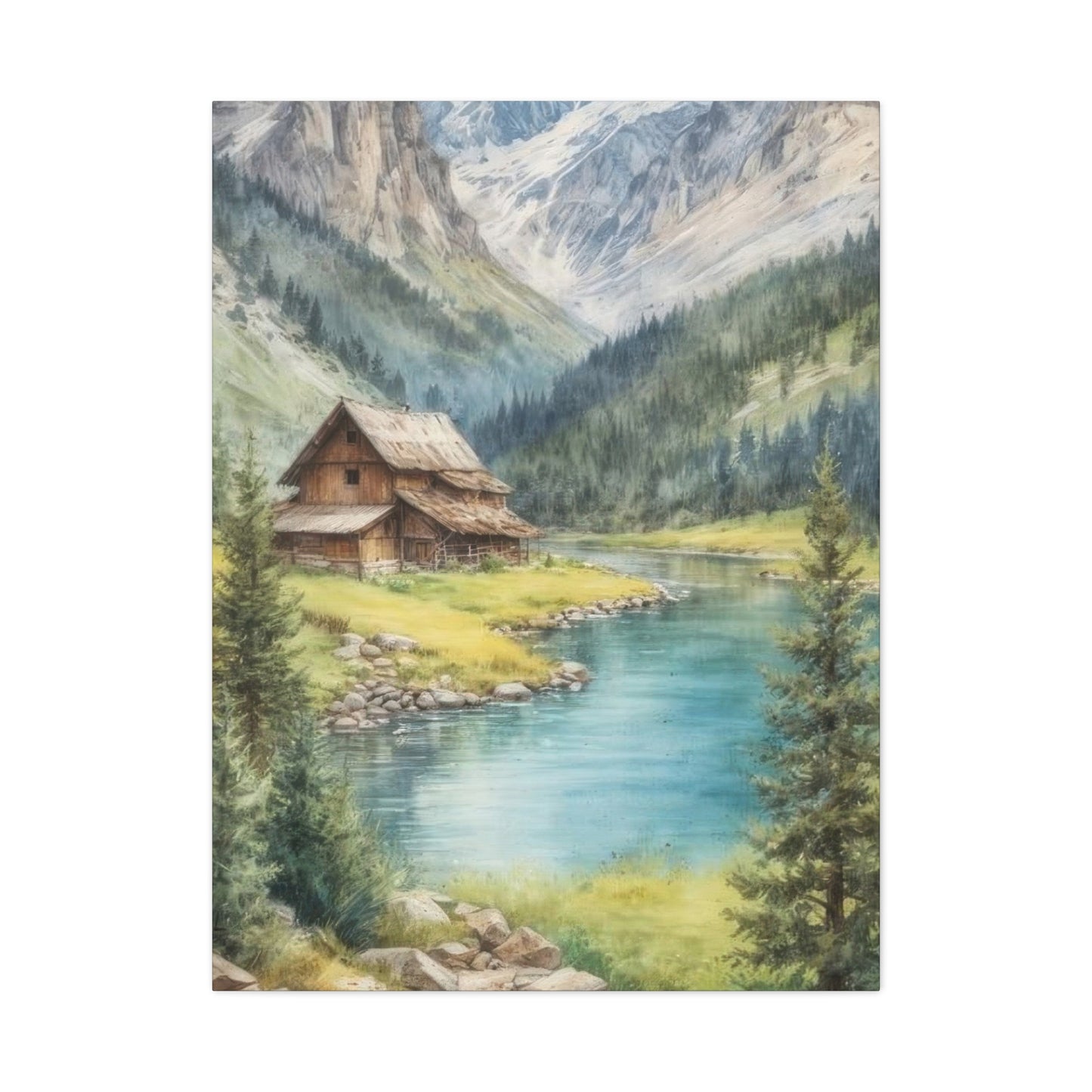 Lake Countryside Wall Art & Canvas Prints