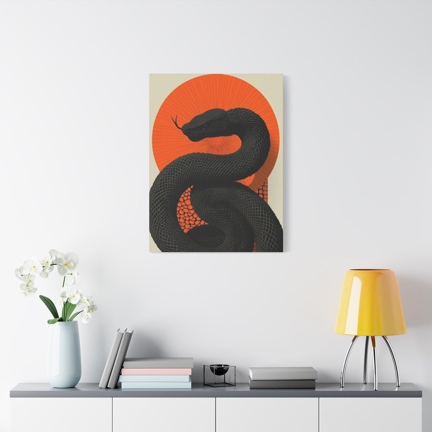 Black Snake Wall Art & Canvas Prints