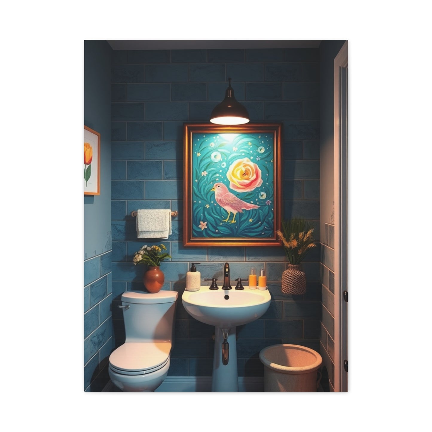 Kid’s Bathroom Art Canvas Art 2 Wall Art & Canvas Print