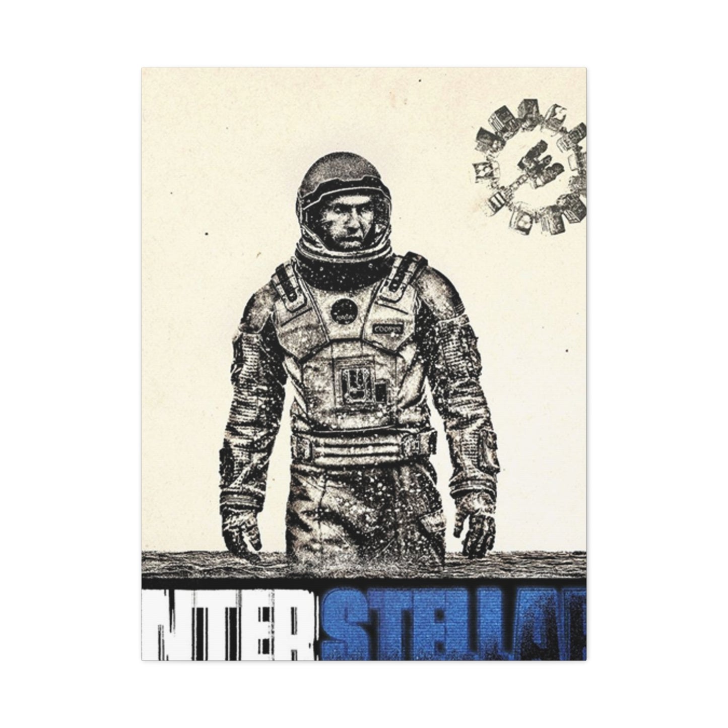 Interstellar Movie Poster Wall Art & Canvas Prints