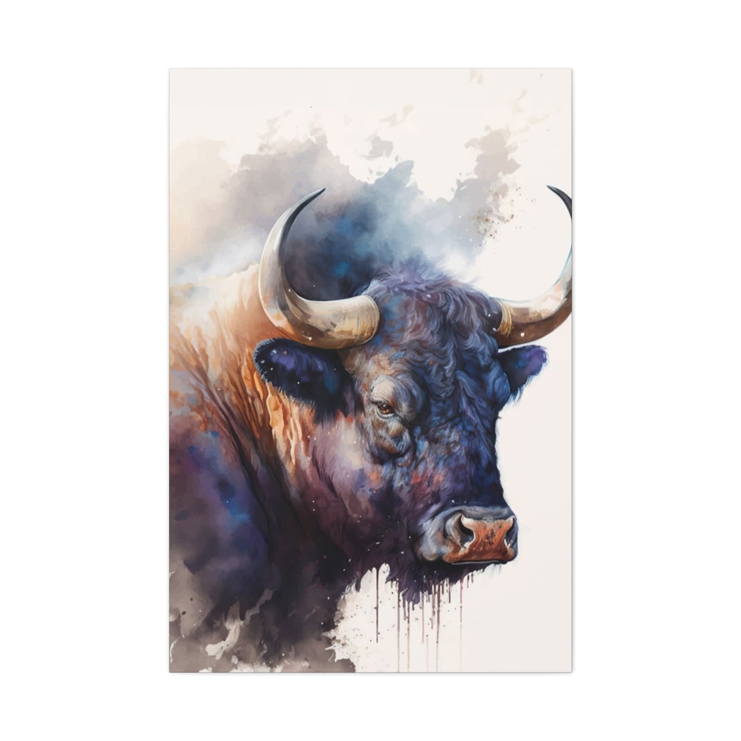Old Bull Wall Art & Canvas Prints