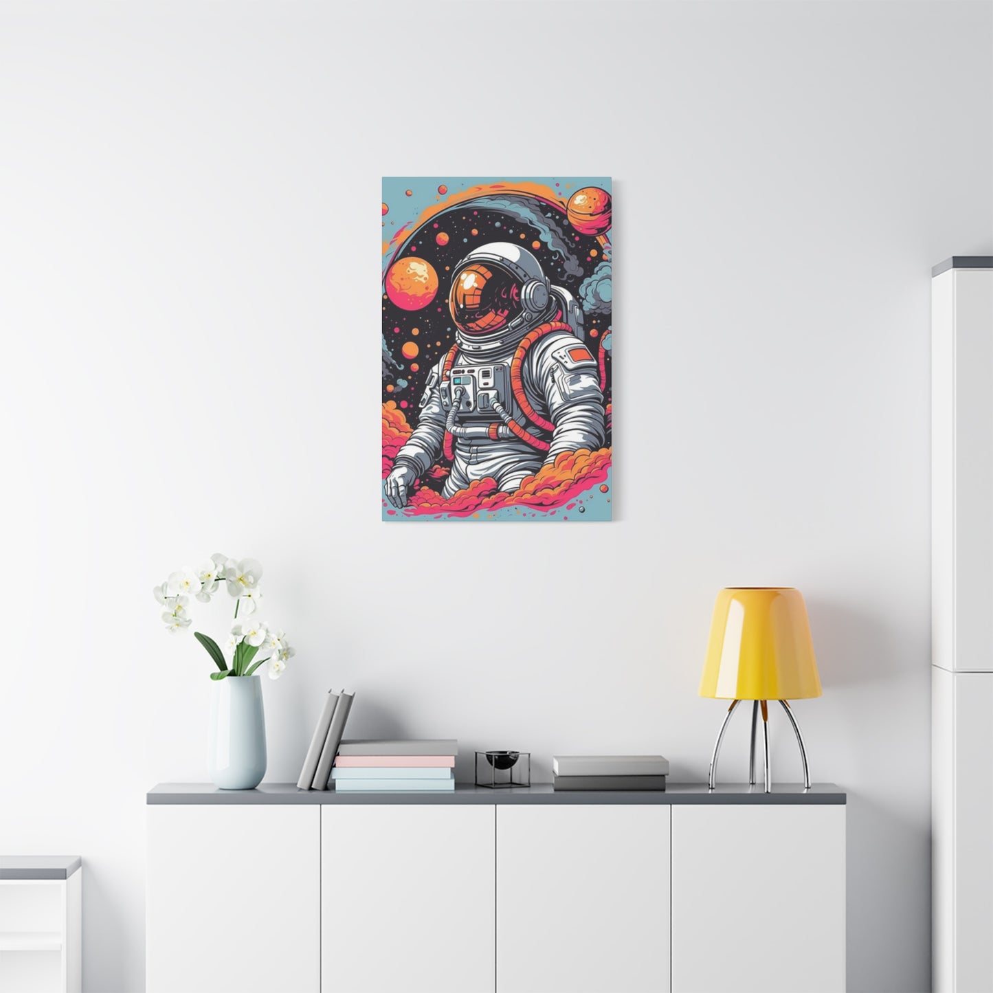Abstract Astronaut Poster Wall Art & Canvas Prints