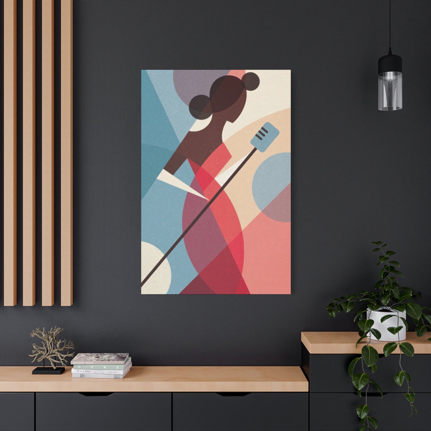 Women Singing Cubism Wall Art & Canvas Prints