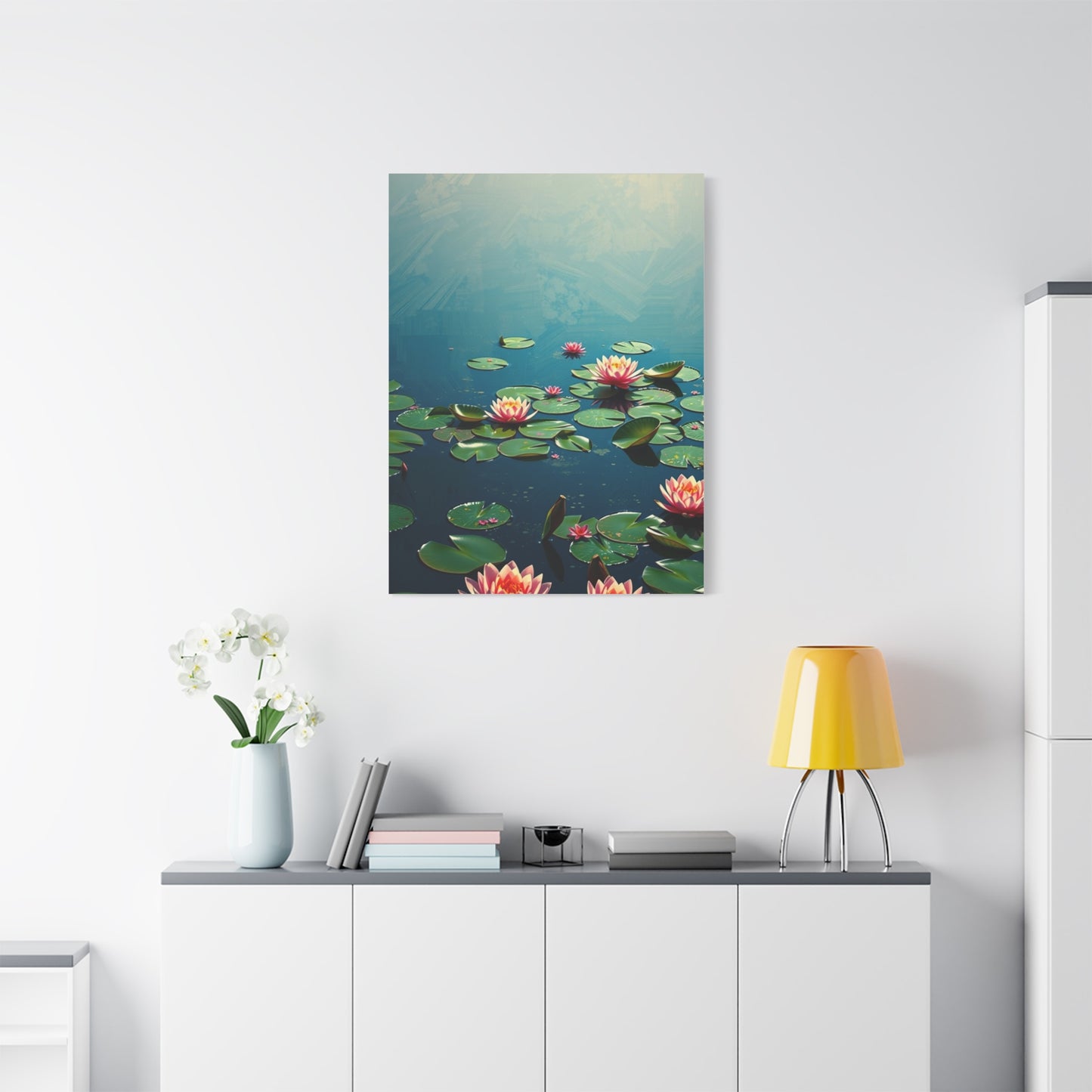 Claude Monet Water Lilies Art Canvas Art 1 Wall Art & Canvas Print