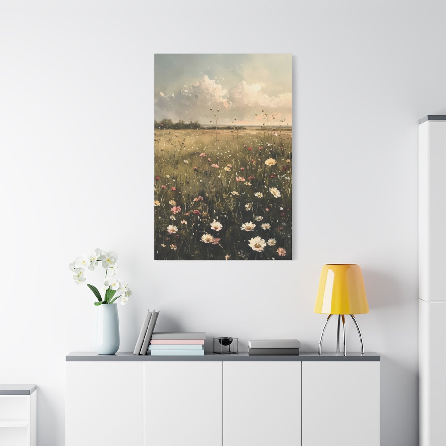 Wildflower Field Countryside Wall Art & Canvas Prints