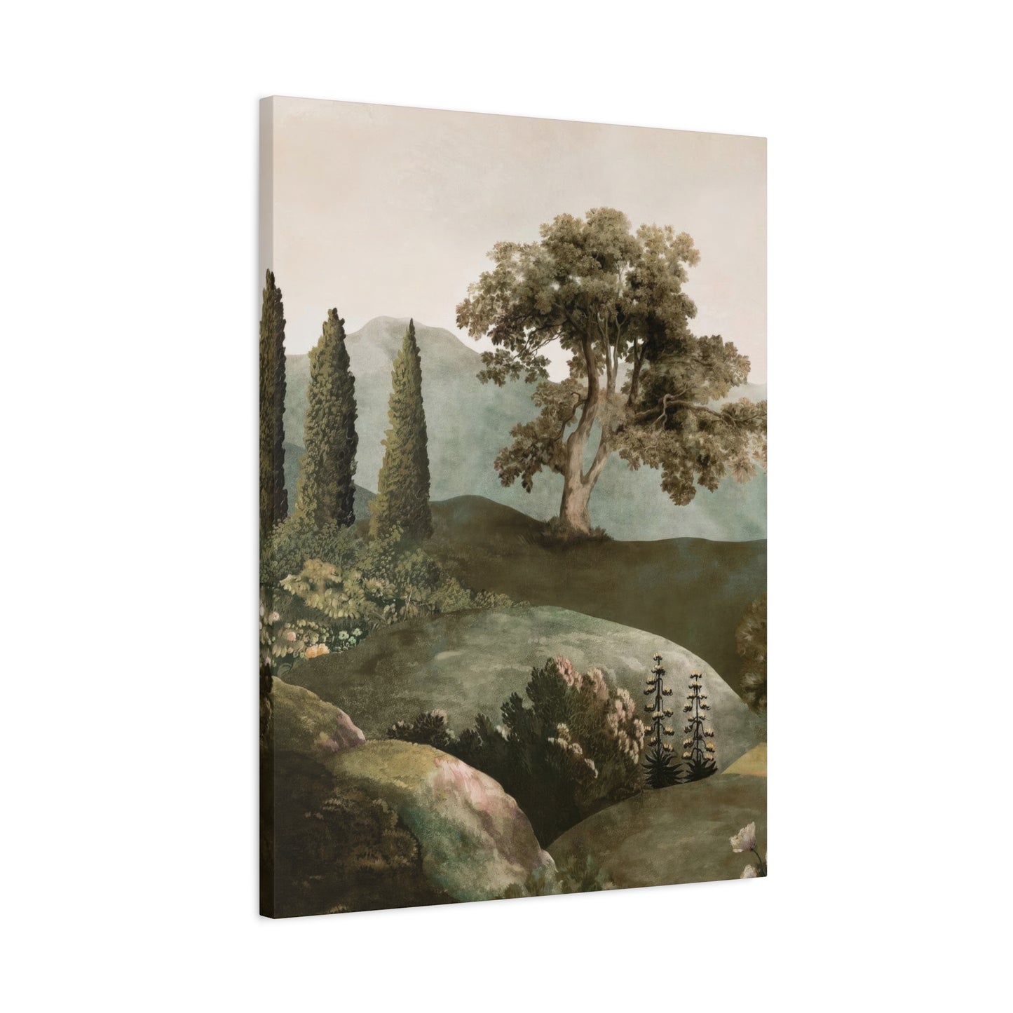 Green Scenery Colorful Wall Art & Canvas Prints