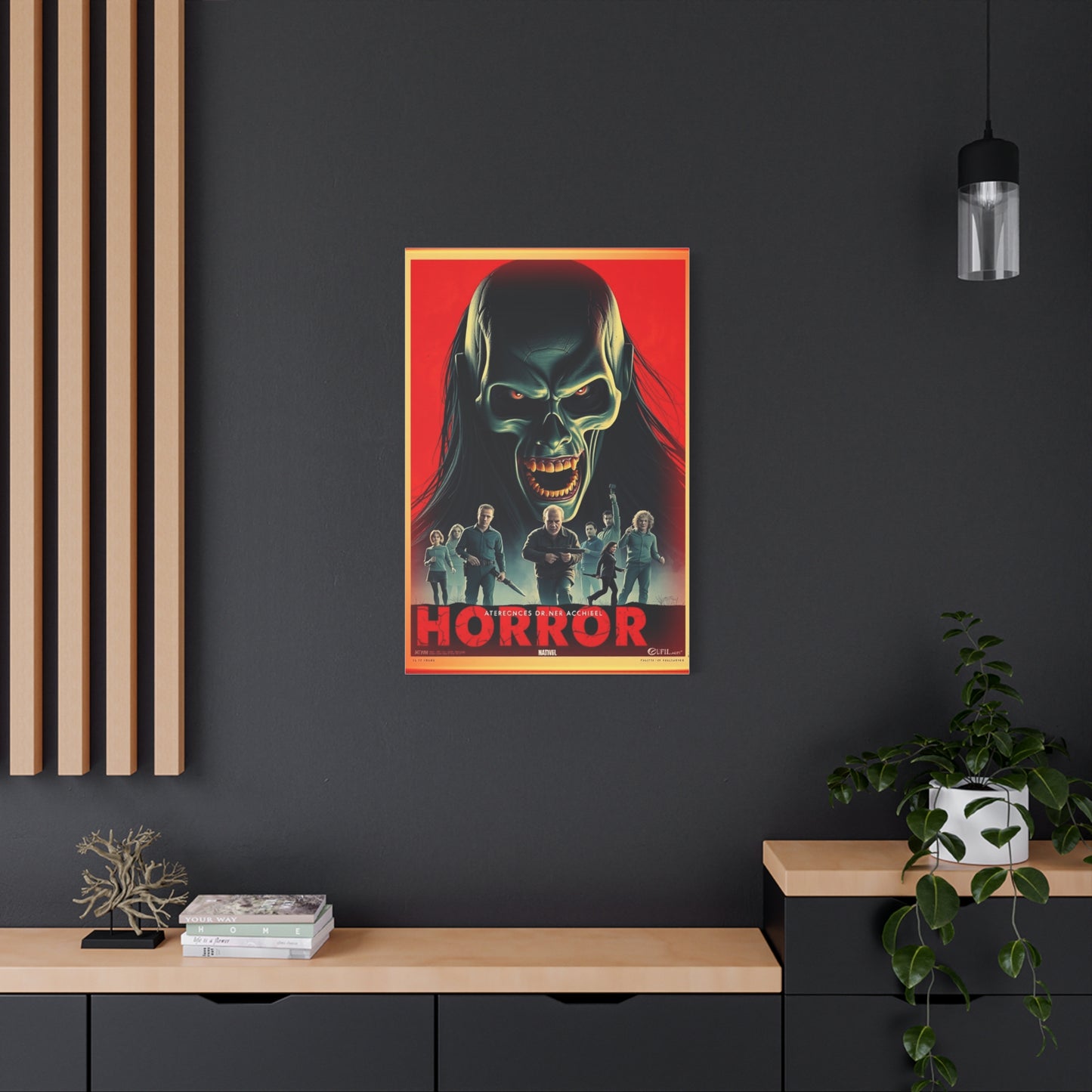 Vision Horror Movie Posters Art Art Wall Art & Canvas Print