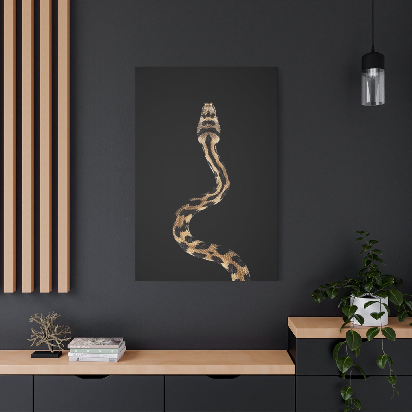Snake On Poster Wall Art & Canvas Prints