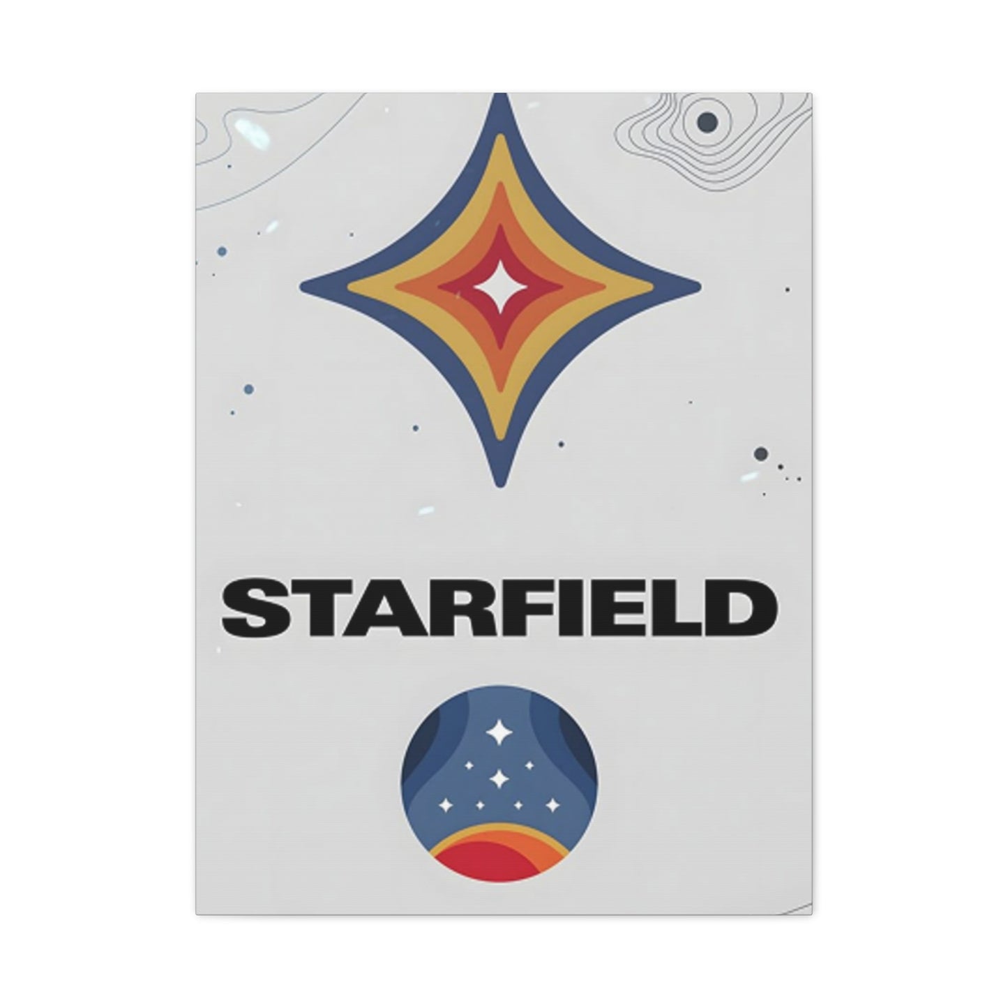 Starfield Poster Wall Art & Canvas Prints