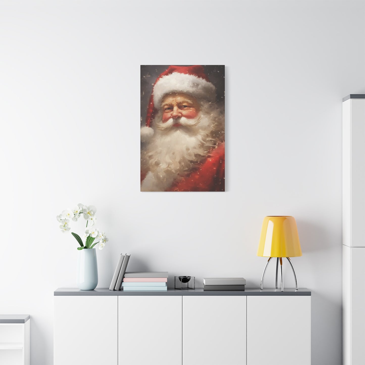 Santa Claus Portrait Wall Art & Canvas Prints