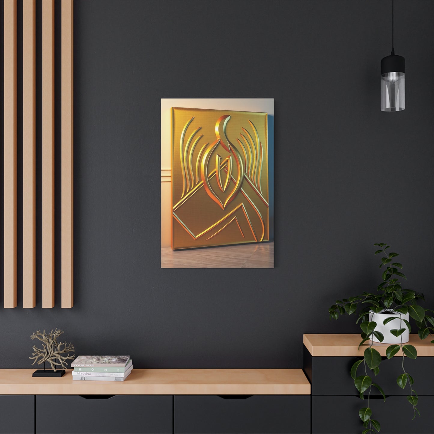 Supreme Gold & Silver Canvas Art Wall Art & Canvas Print