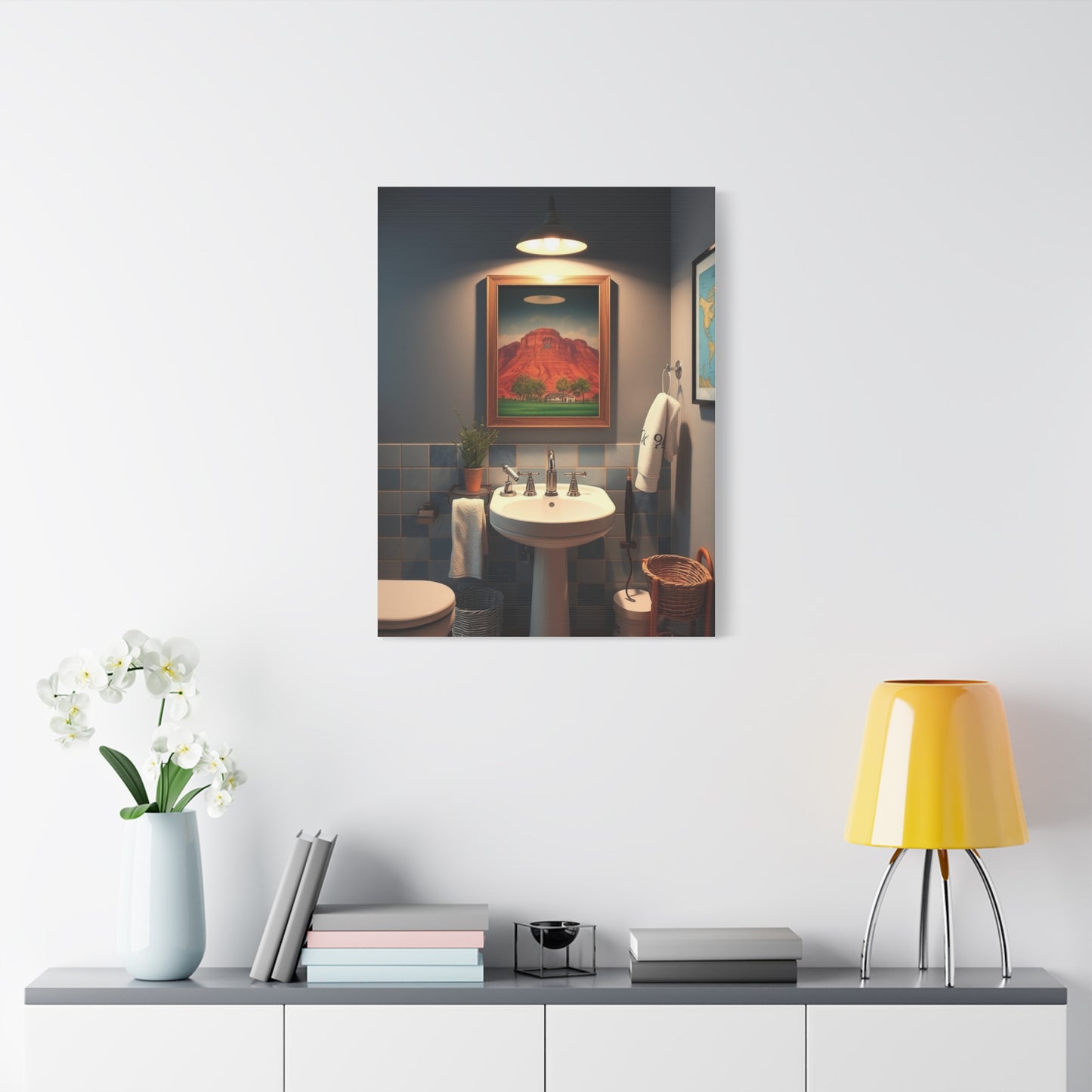 Kid’s Bathroom Art Canvas Art 1 Wall Art & Canvas Print
