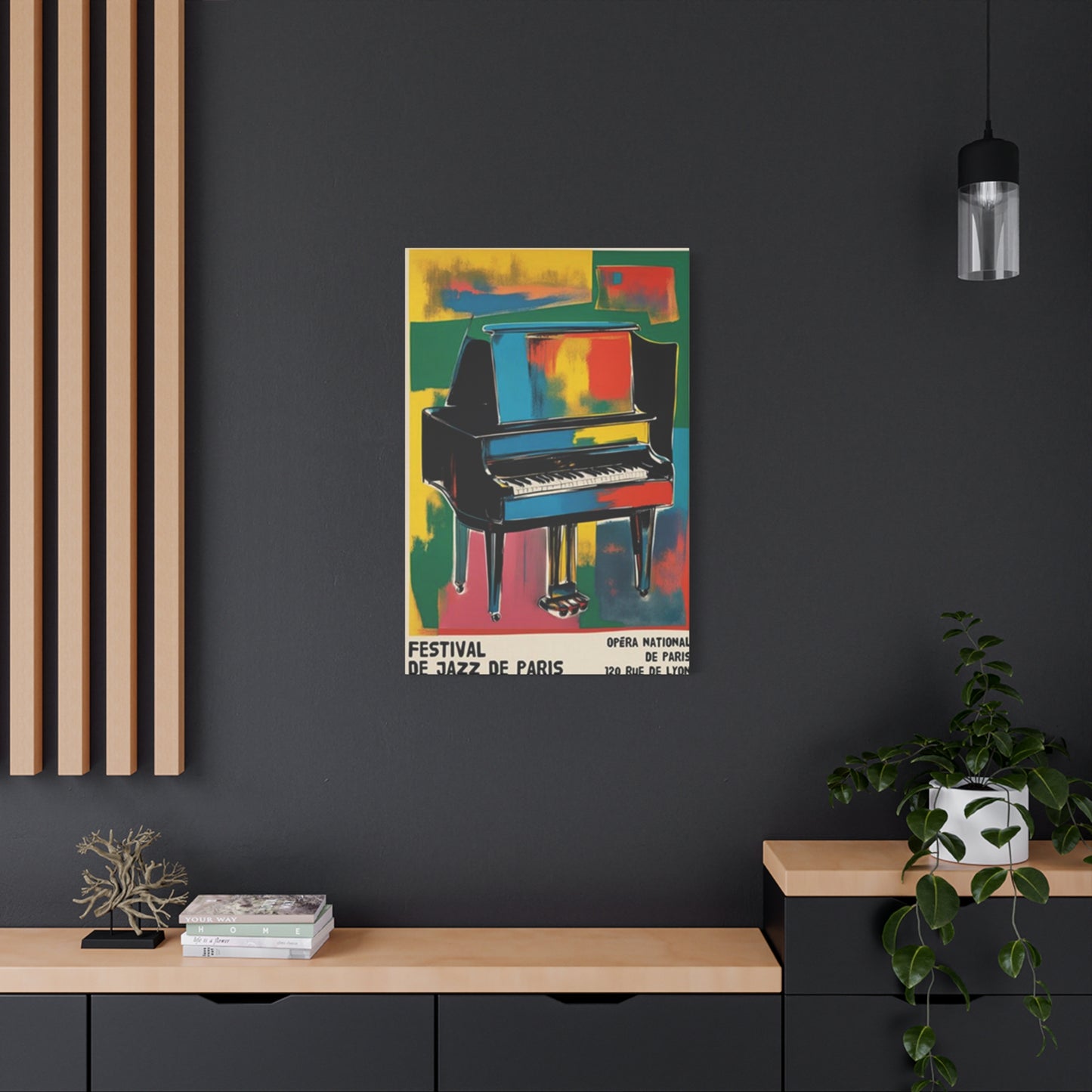 Festival De Jazz De Paris Wall Art & Canvas Prints
