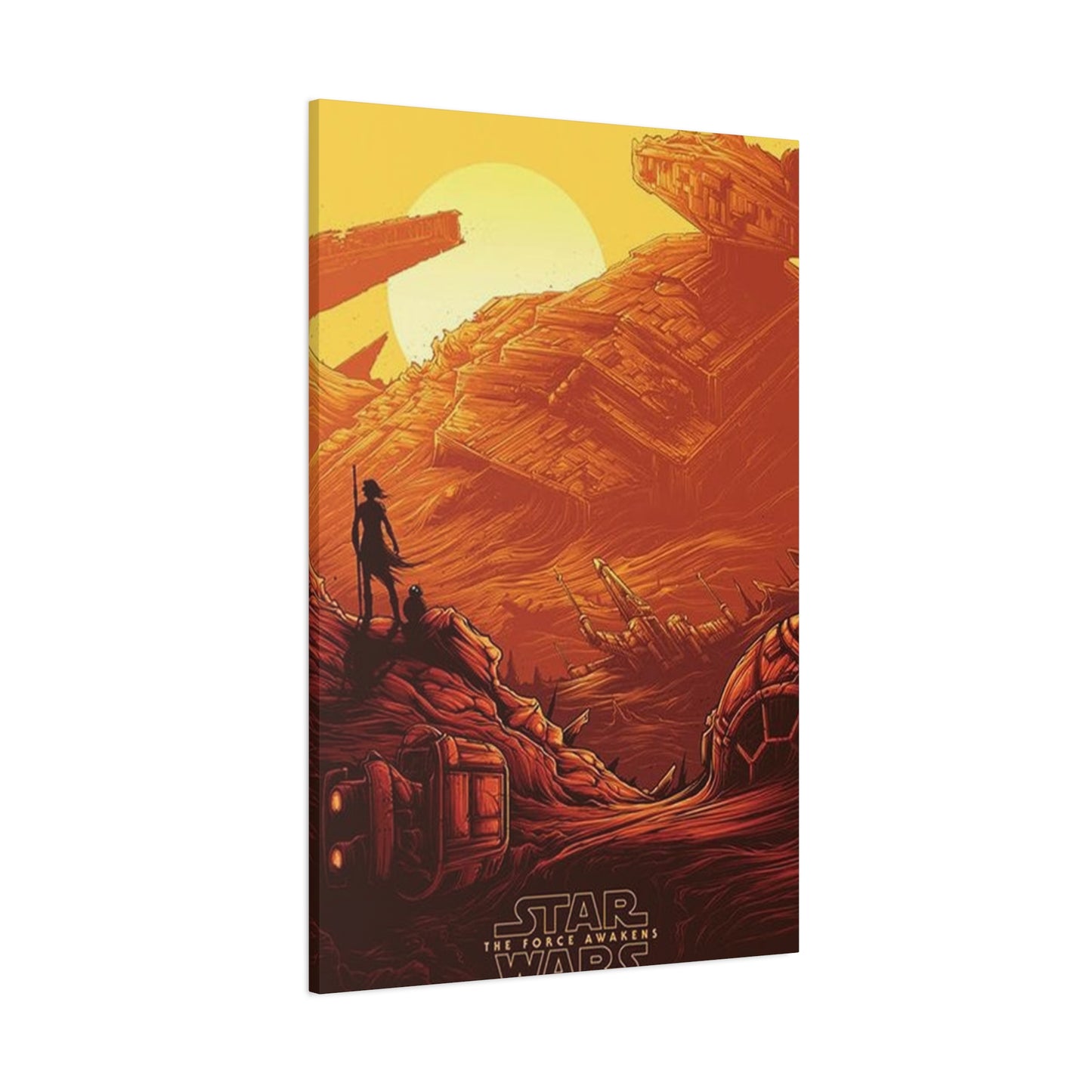 Star Wars The Force Awaken Wall Art & Canvas Prints