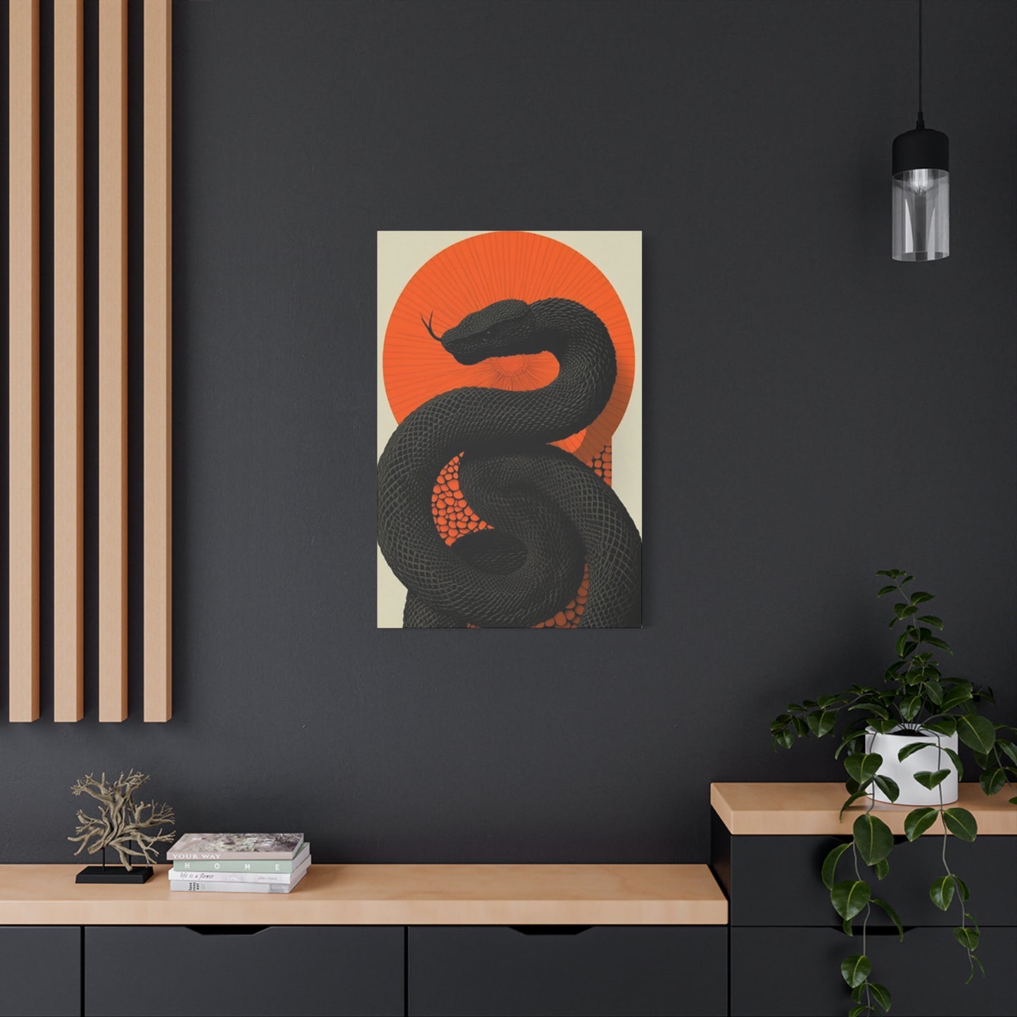 Black Snake Wall Art & Canvas Prints
