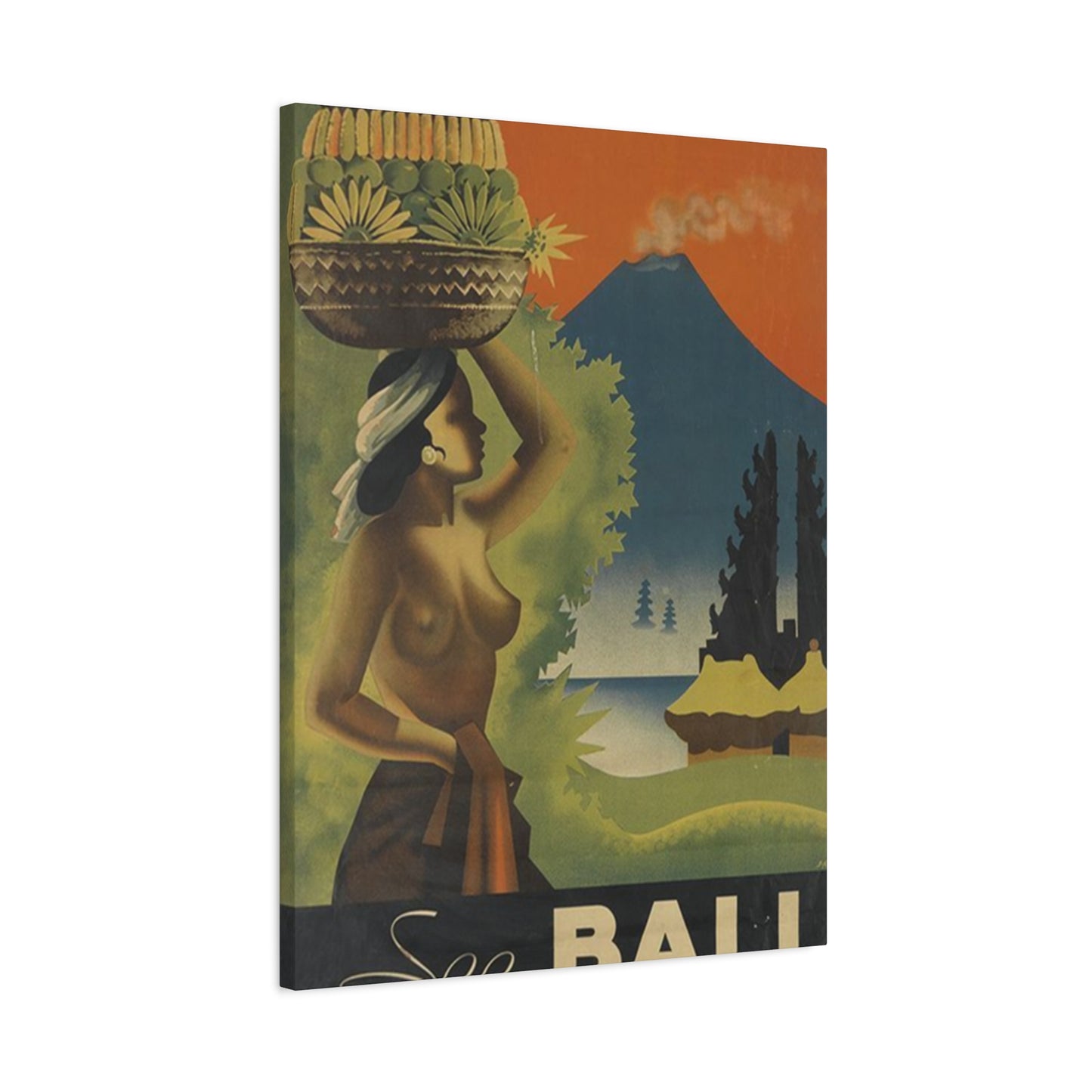 Naked Women In Bali Wall Art & Canvas Prints