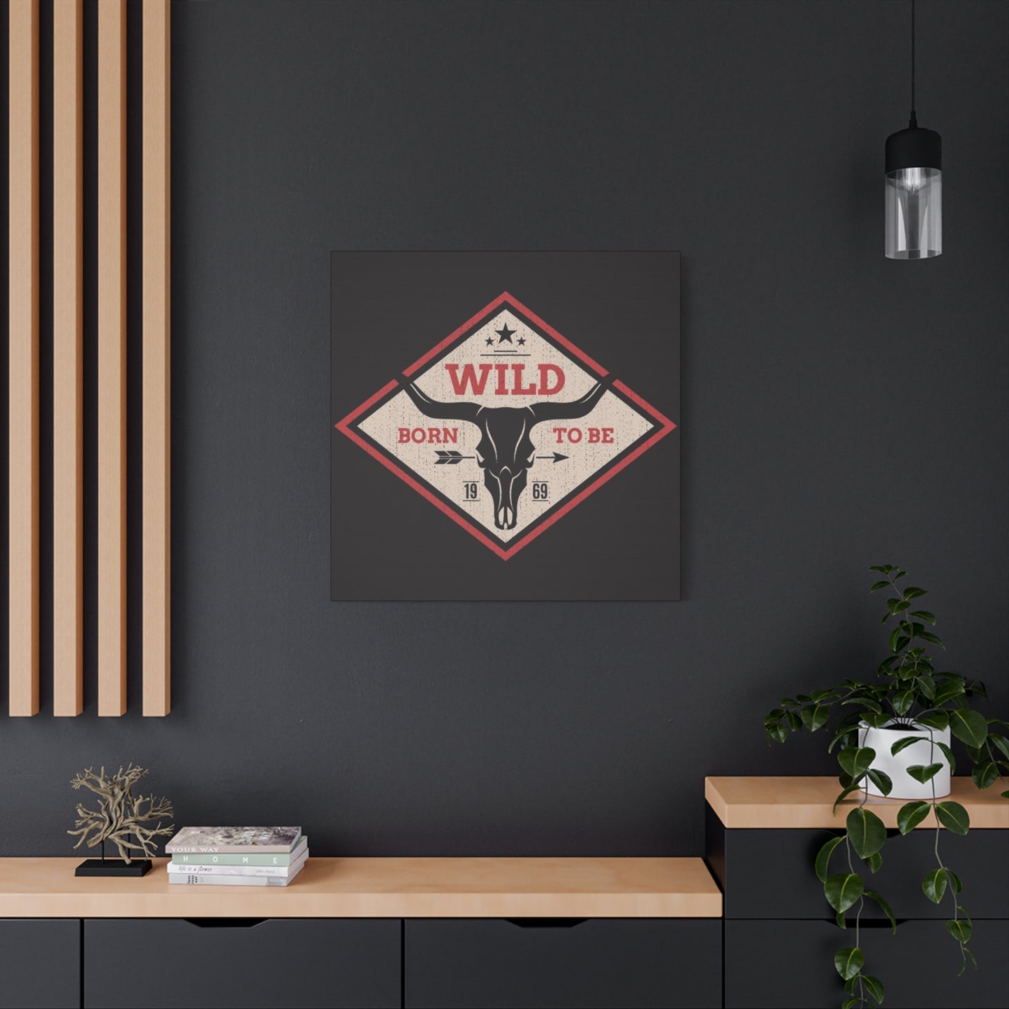 Born To Be Wild Poster Wall Art & Canvas Prints