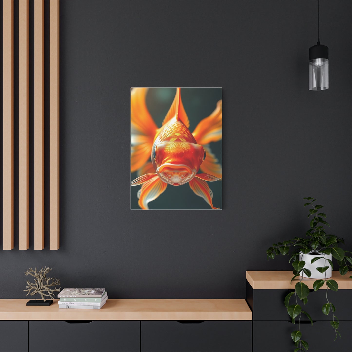 Vision Goldfish Art Art Wall Art & Canvas Print