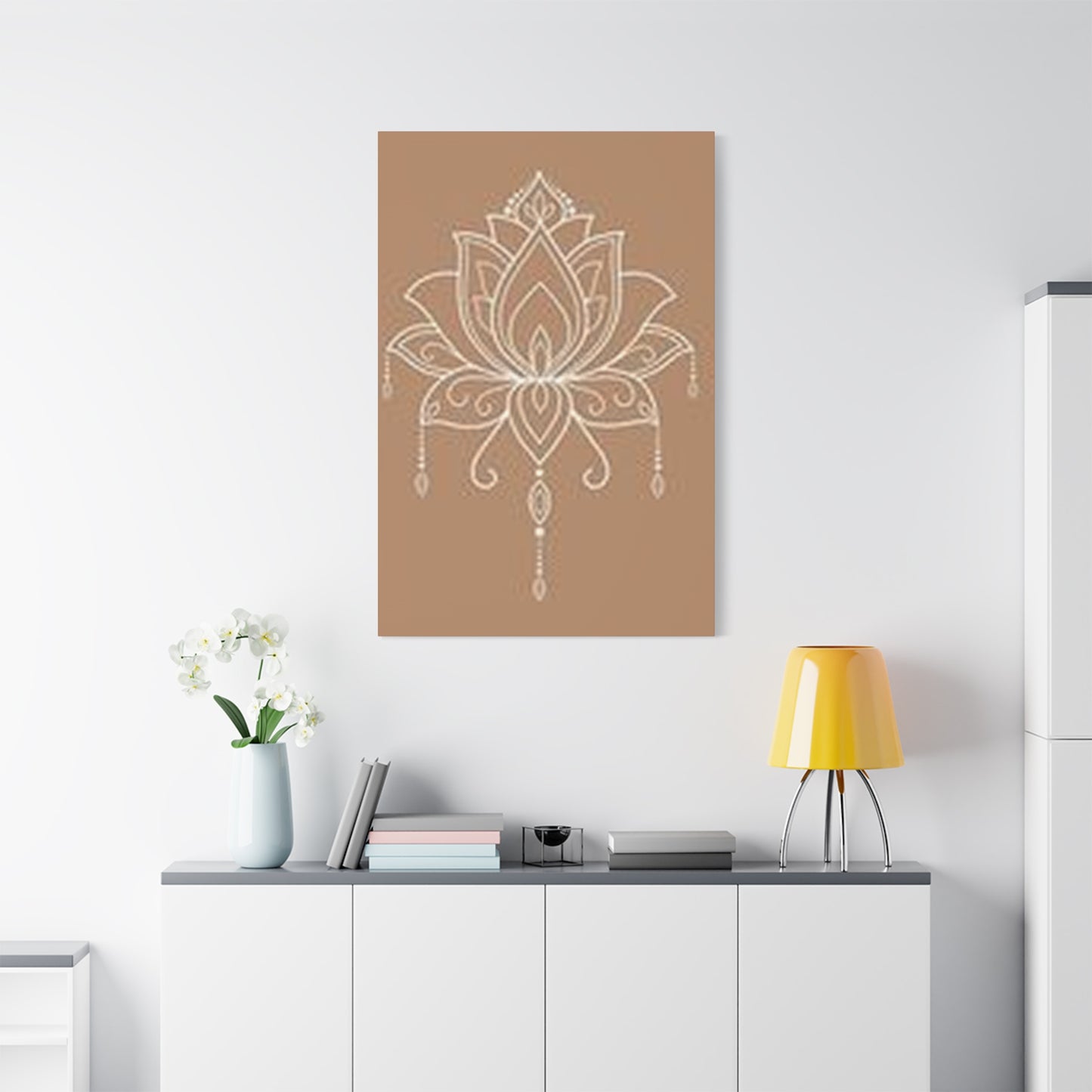 Mandala Buddha Lotus Poster Wall Art & Canvas Prints