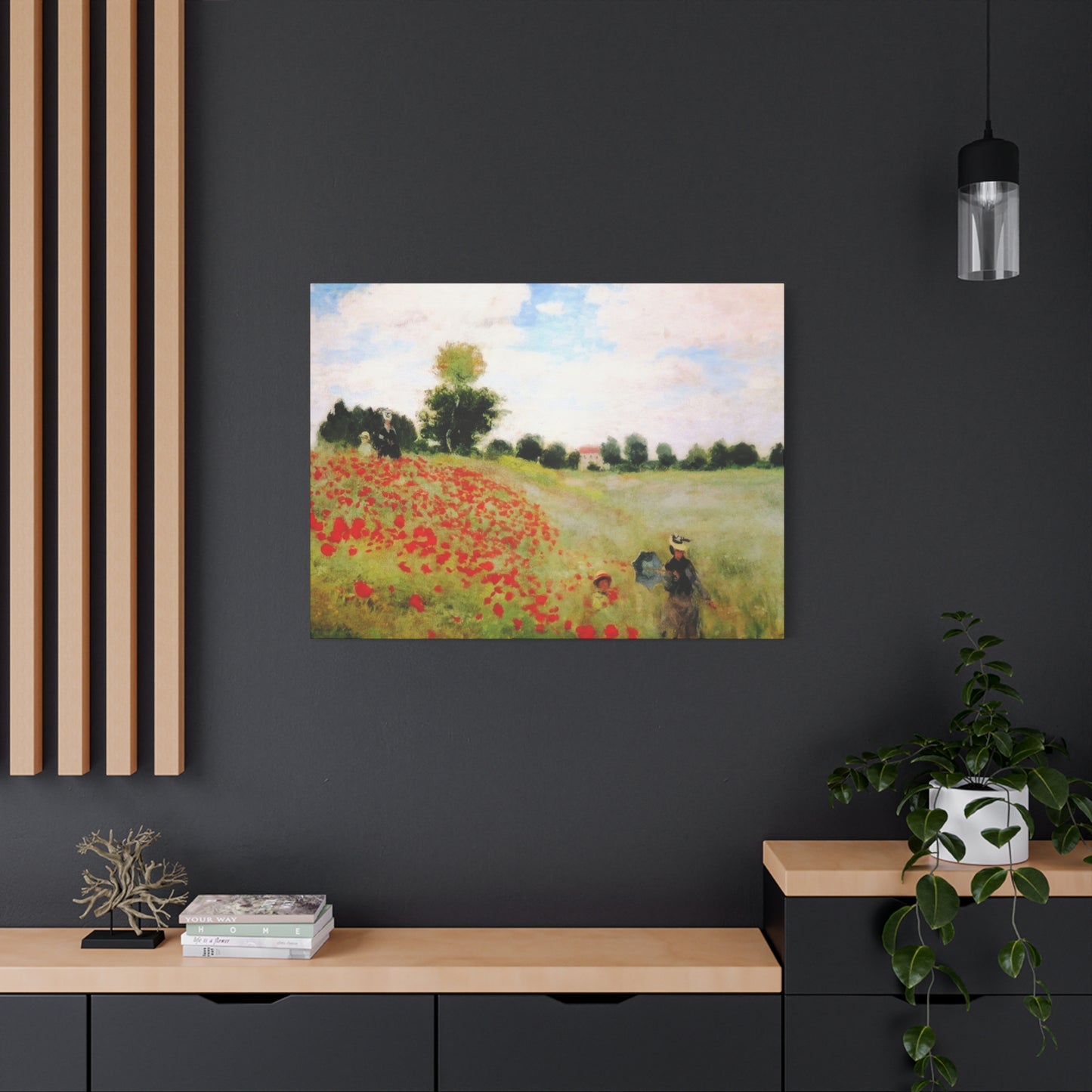 Poppies Claude Monet Impression Wall Art & Canvas Prints