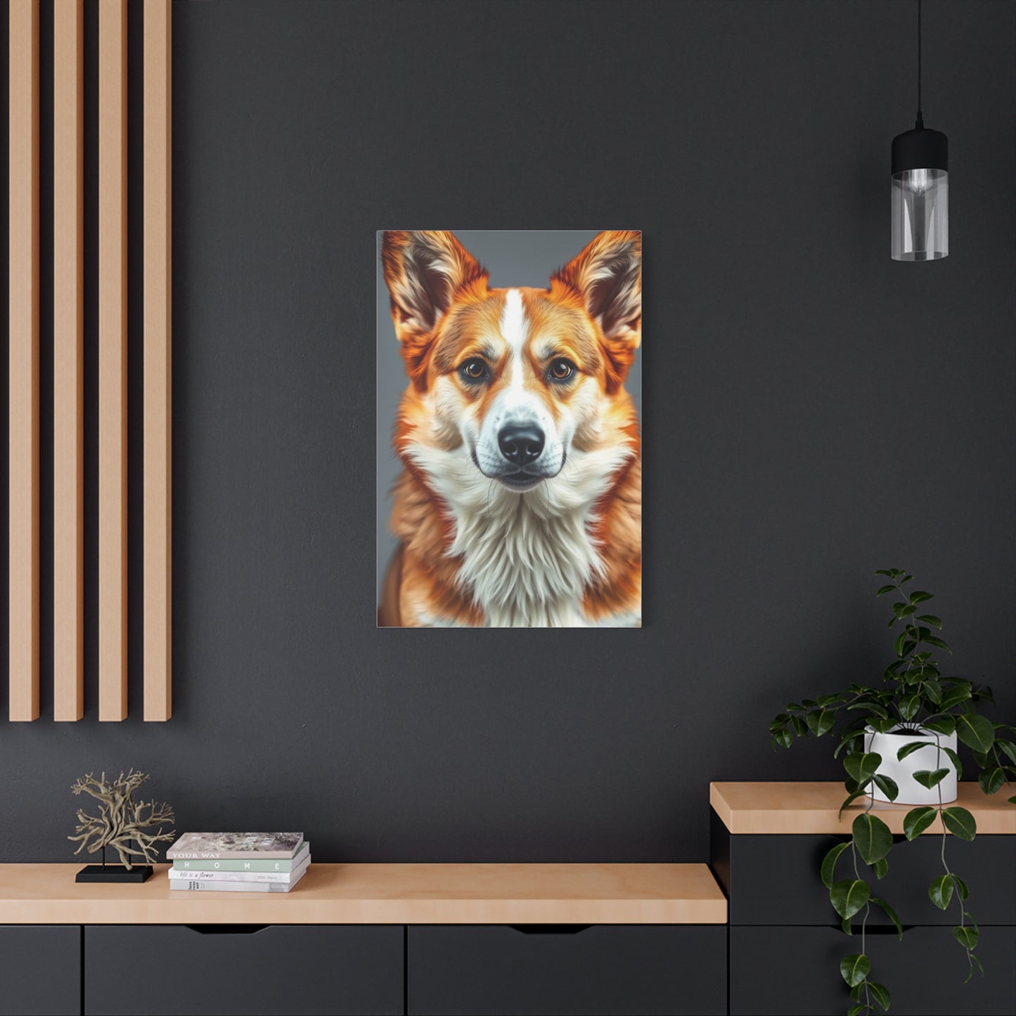 Masterpiece Corgi Dog Art Vision Wall Art & Canvas Print