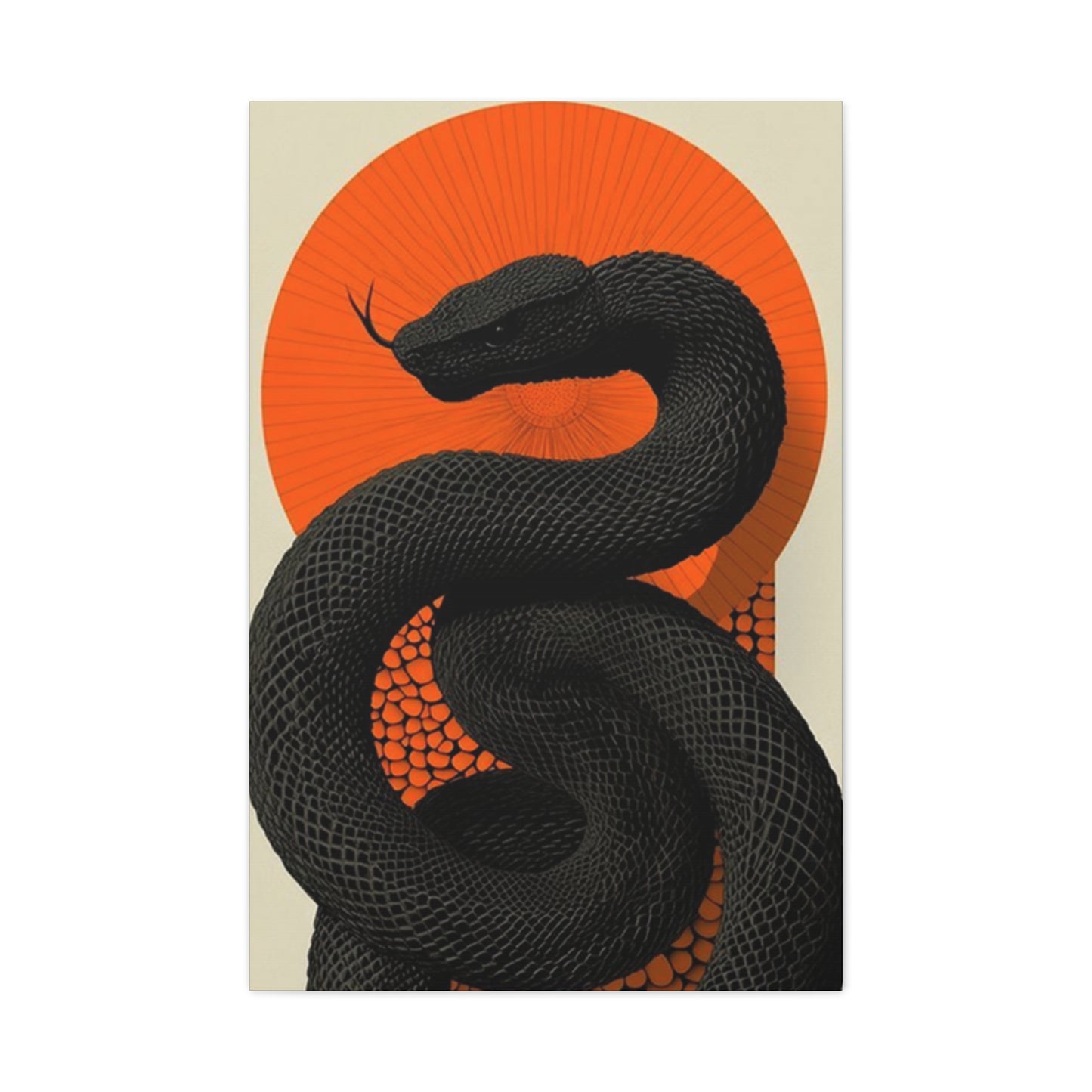 Black Snake Wall Art & Canvas Prints
