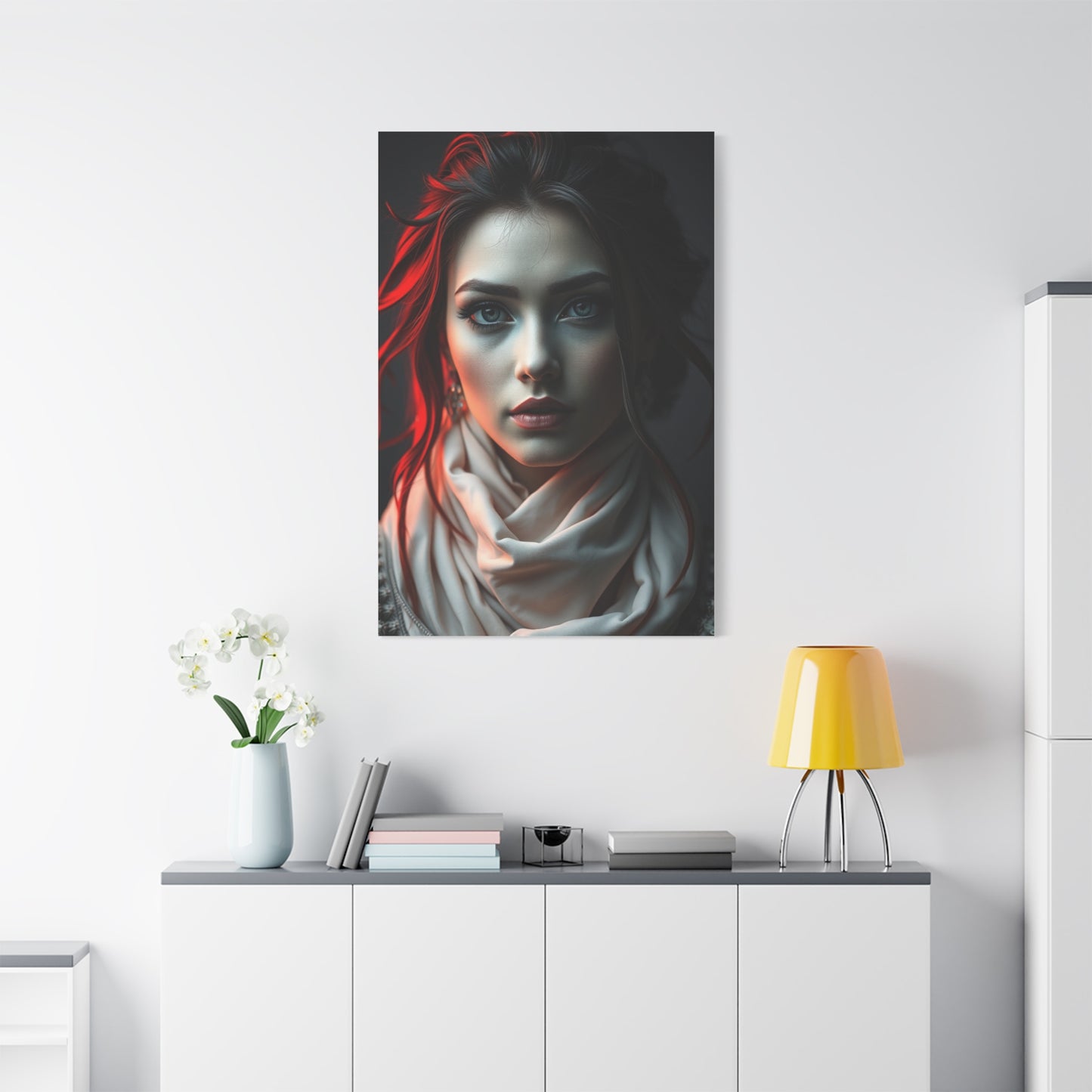 Supreme Black, White & Red Art Collection Wall Art & Canvas Print