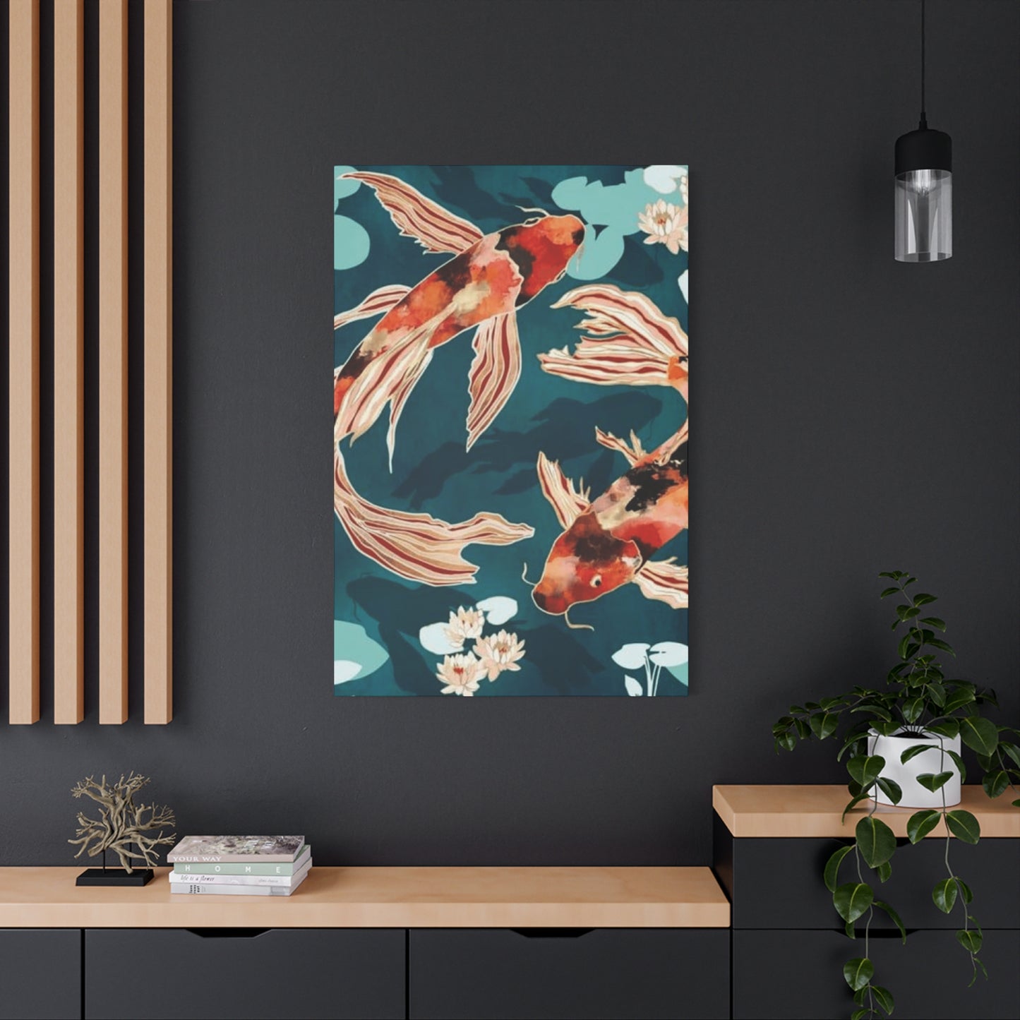 Koi Fish Painting Wall Art & Canvas Prints