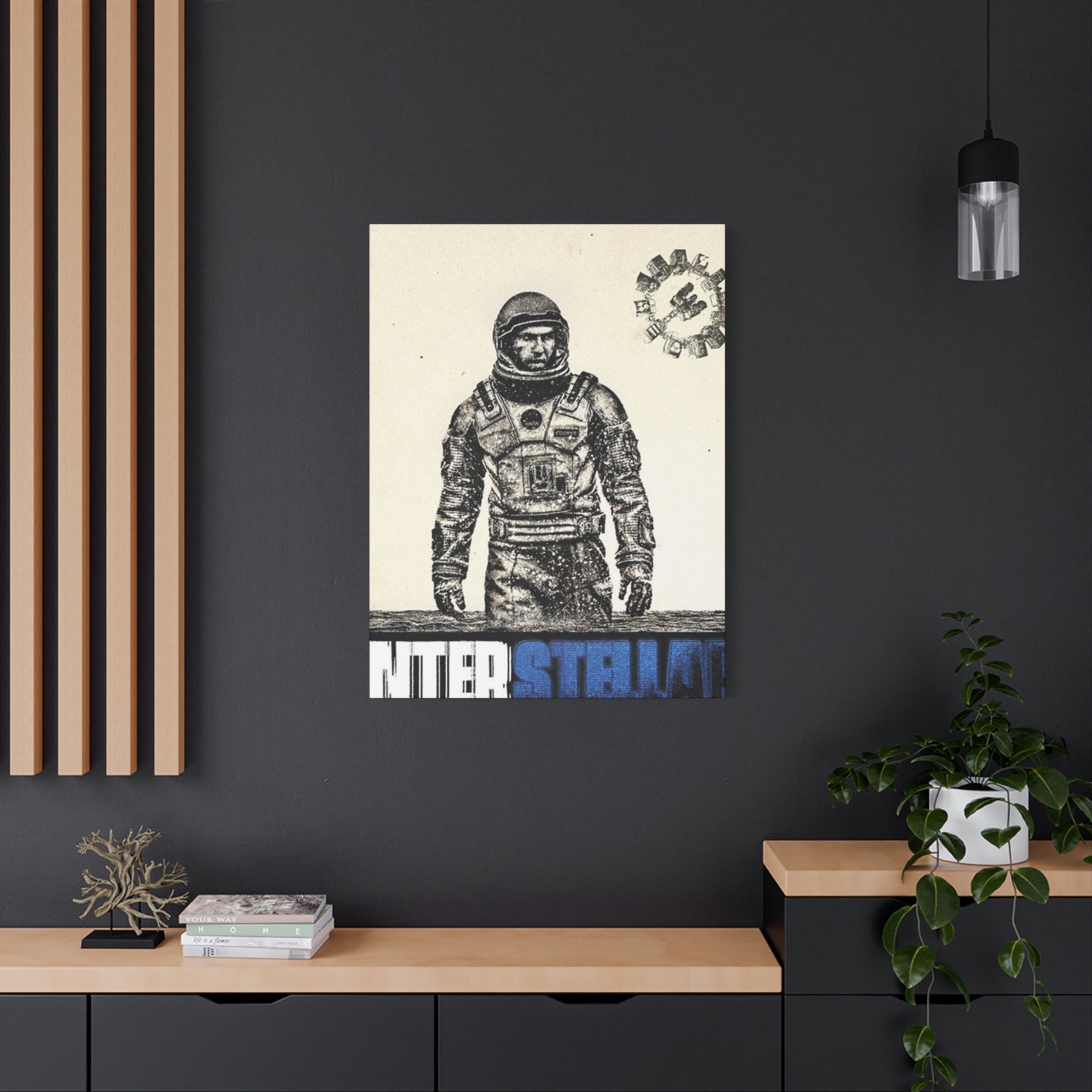 Interstellar Movie Poster Wall Art & Canvas Prints
