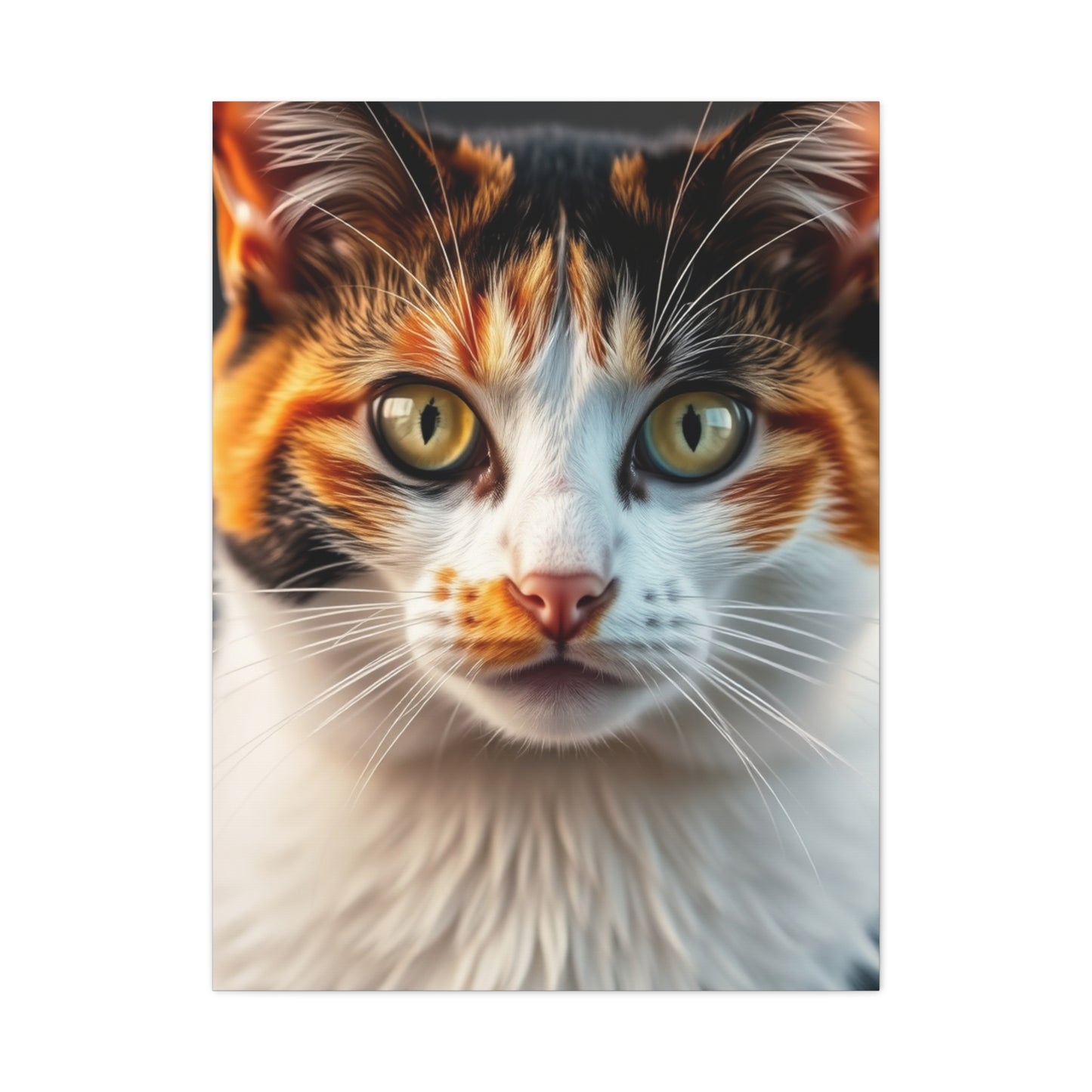 Supreme Calico Cat Art Wall Art & Canvas Print