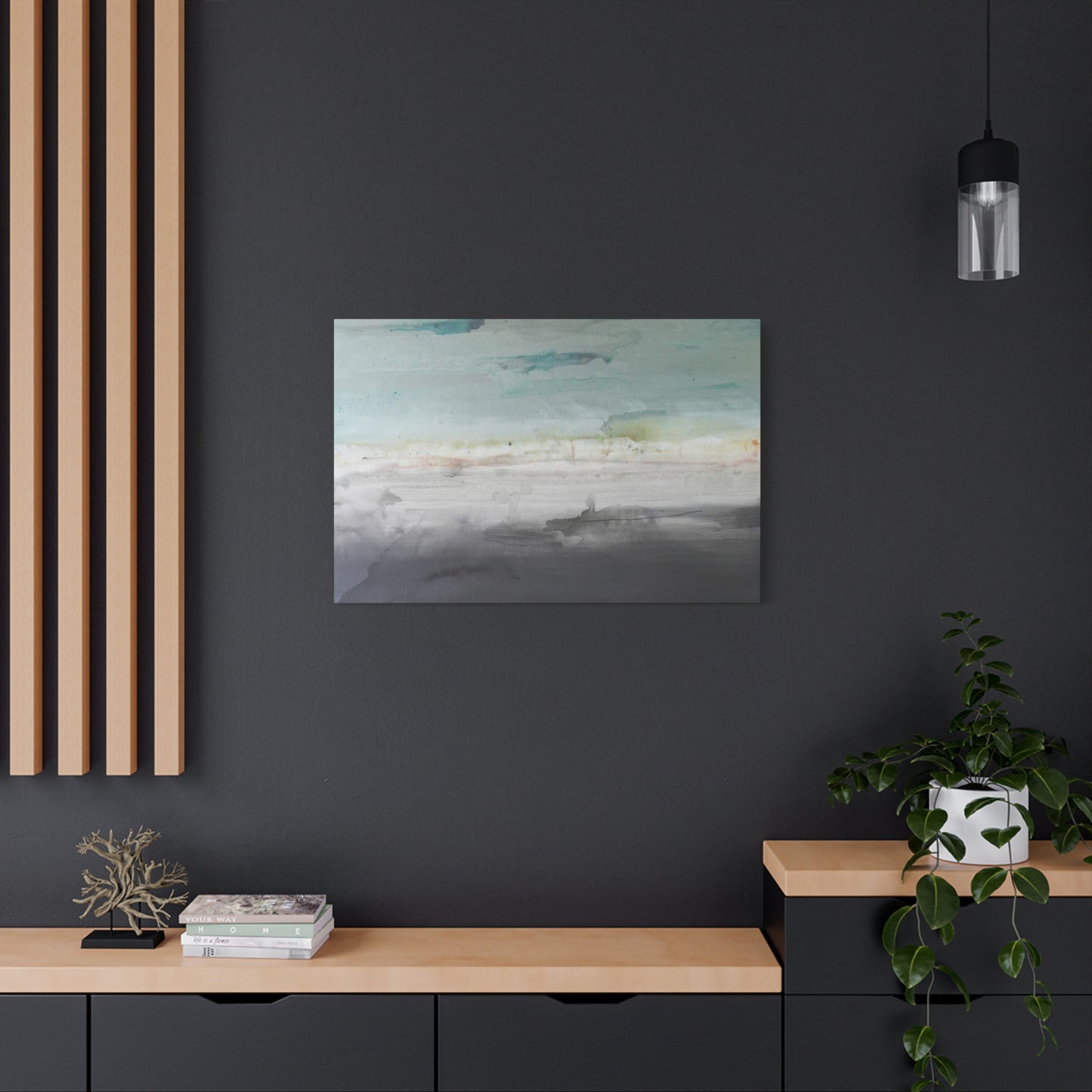 Kent Youngstrom Grays Blues And Some Yellows Wall Art & Canvas Prints