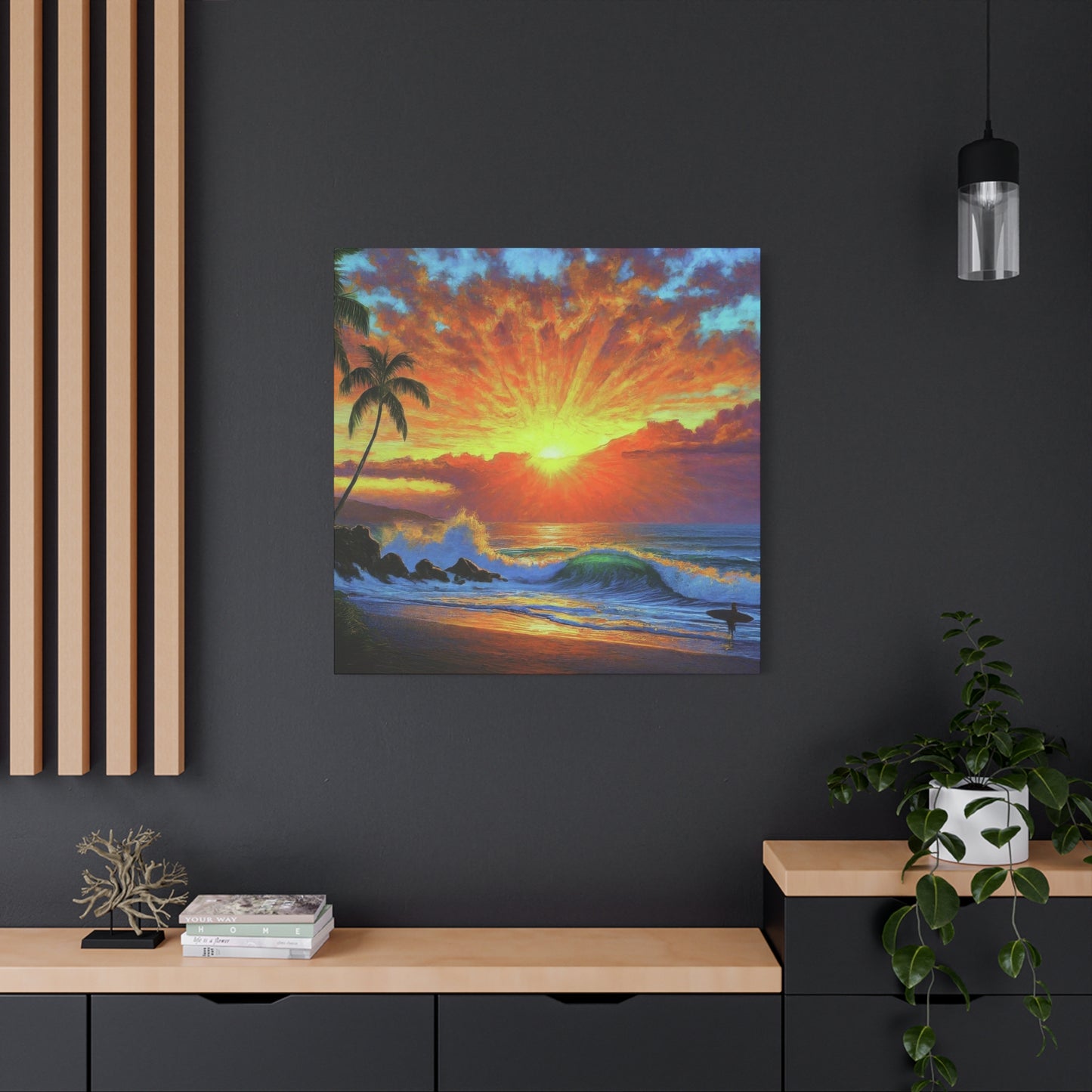 Hawaii Sunset Wall Art & Canvas Prints