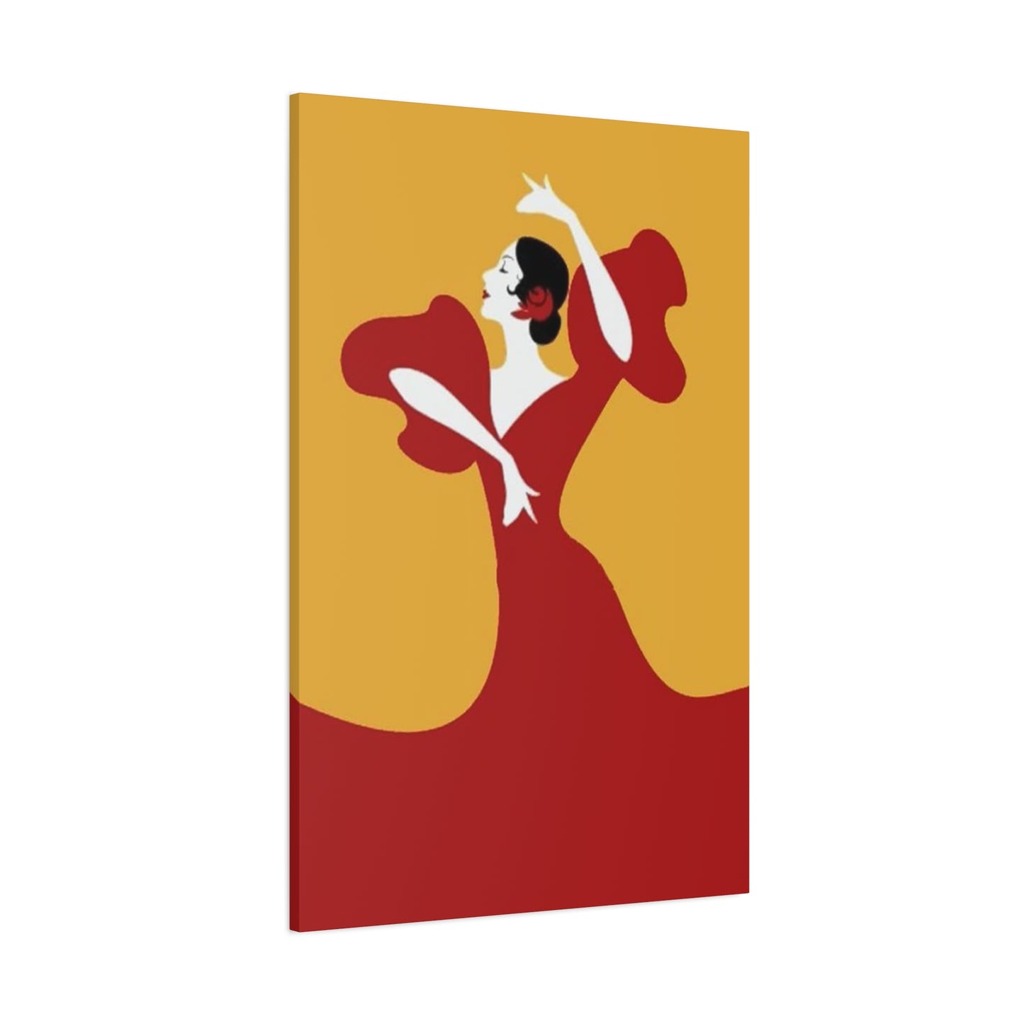 Abstract Spain Traditional Dance Wall Art & Canvas Prints