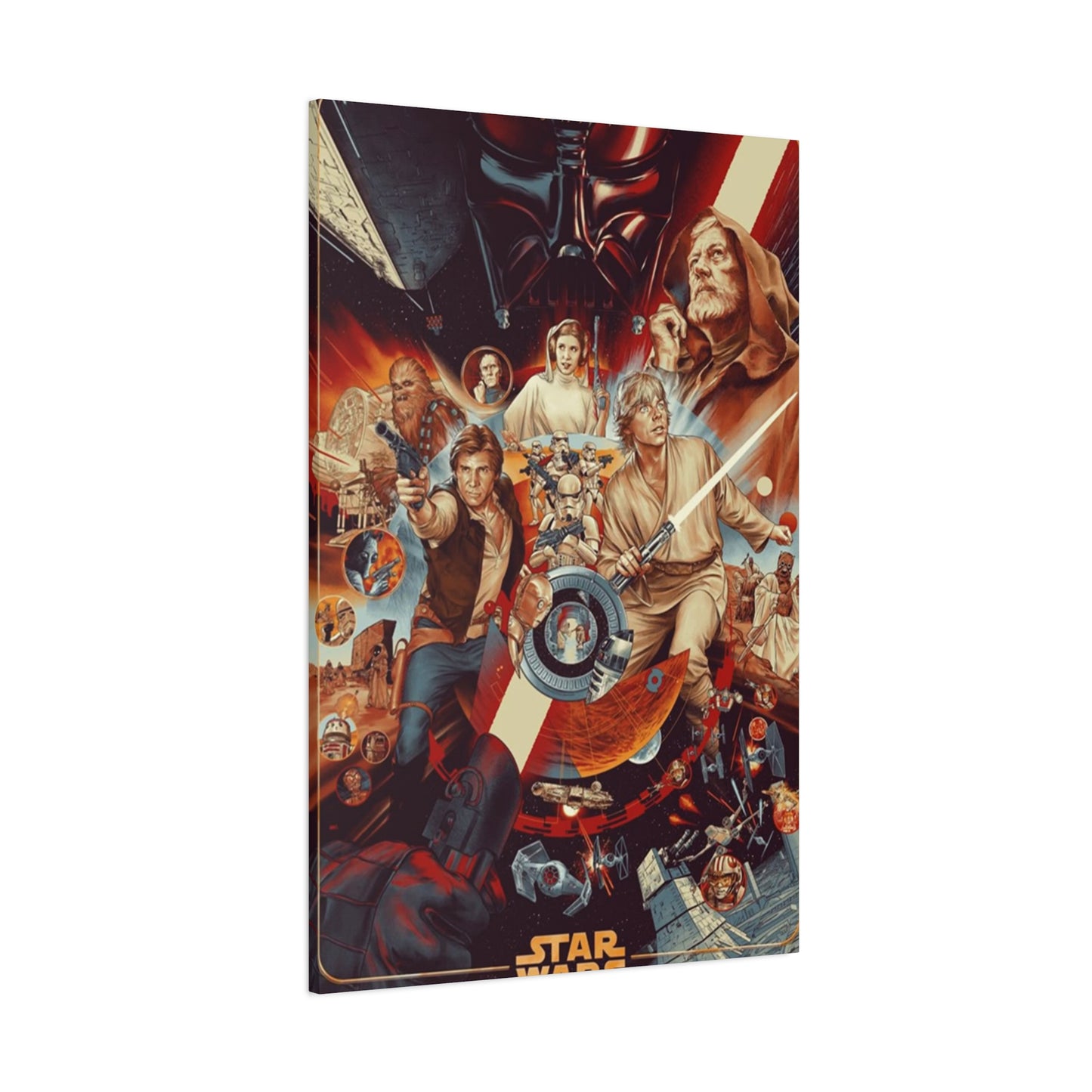 Star Wars Movie Poster Wall Art & Canvas Prints