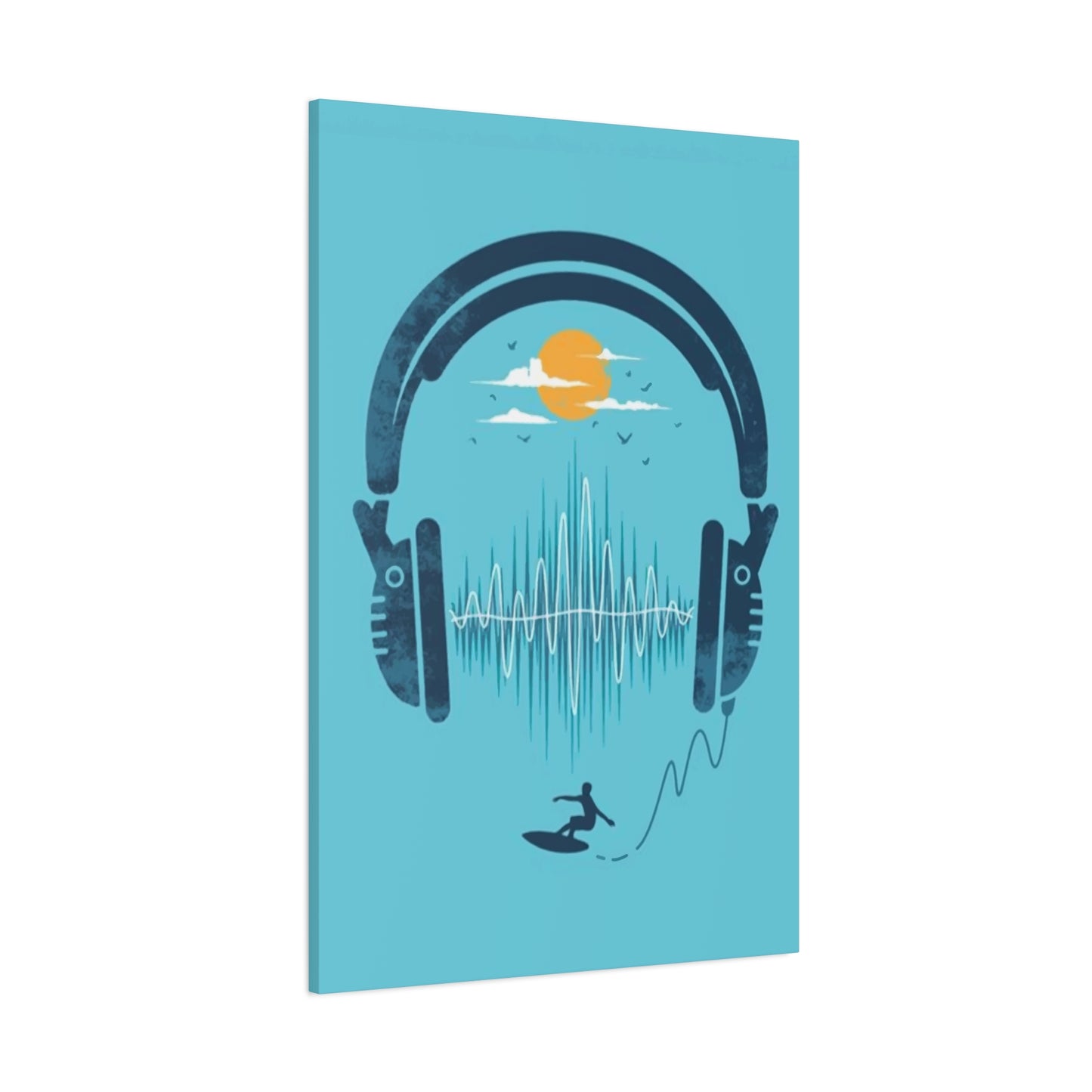 Headphone Wall Art & Canvas Prints