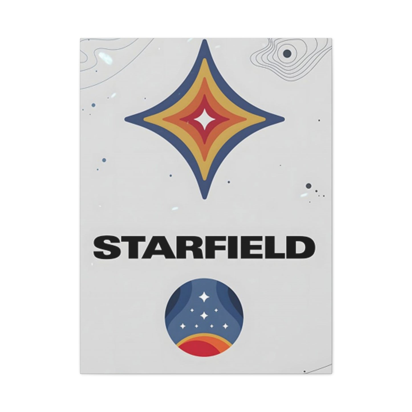 Starfield Poster Wall Art & Canvas Prints