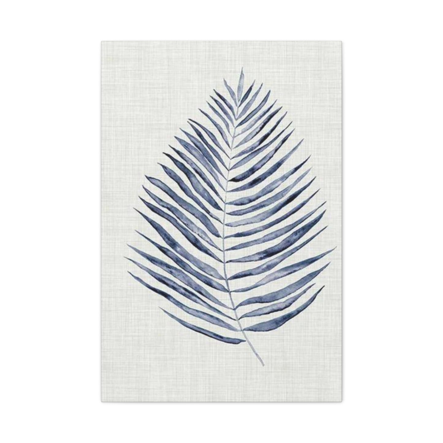 Blue Leaf Entryway Wall Art & Canvas Prints