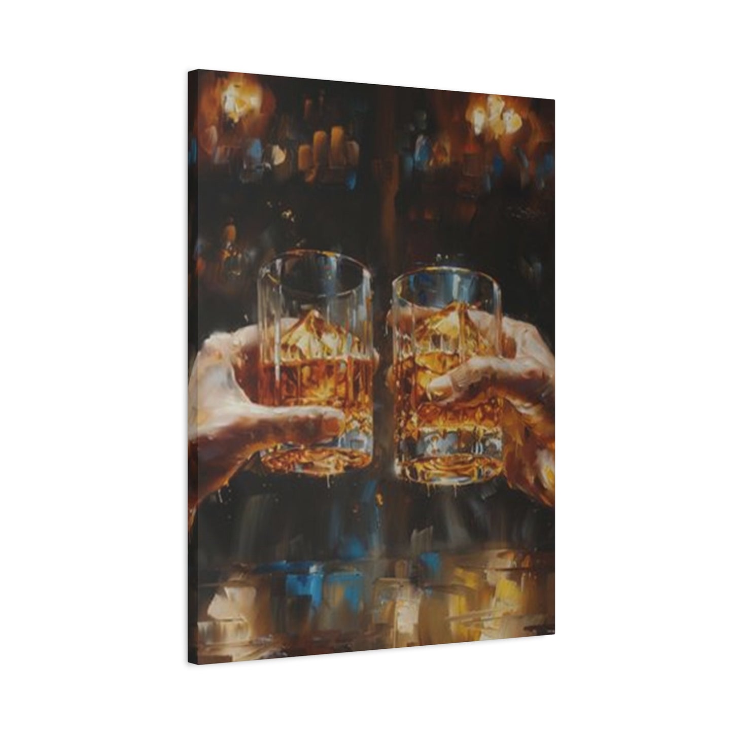 Whiskey Cheers Wall Art & Canvas Prints